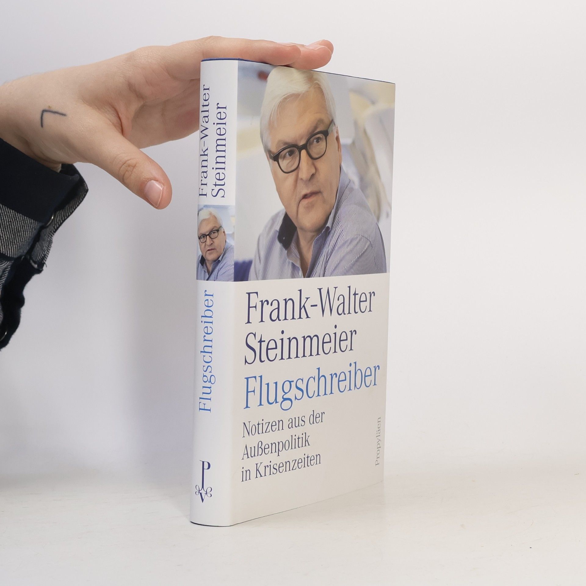 Frank-Walter Steinmeier Flugschreiber