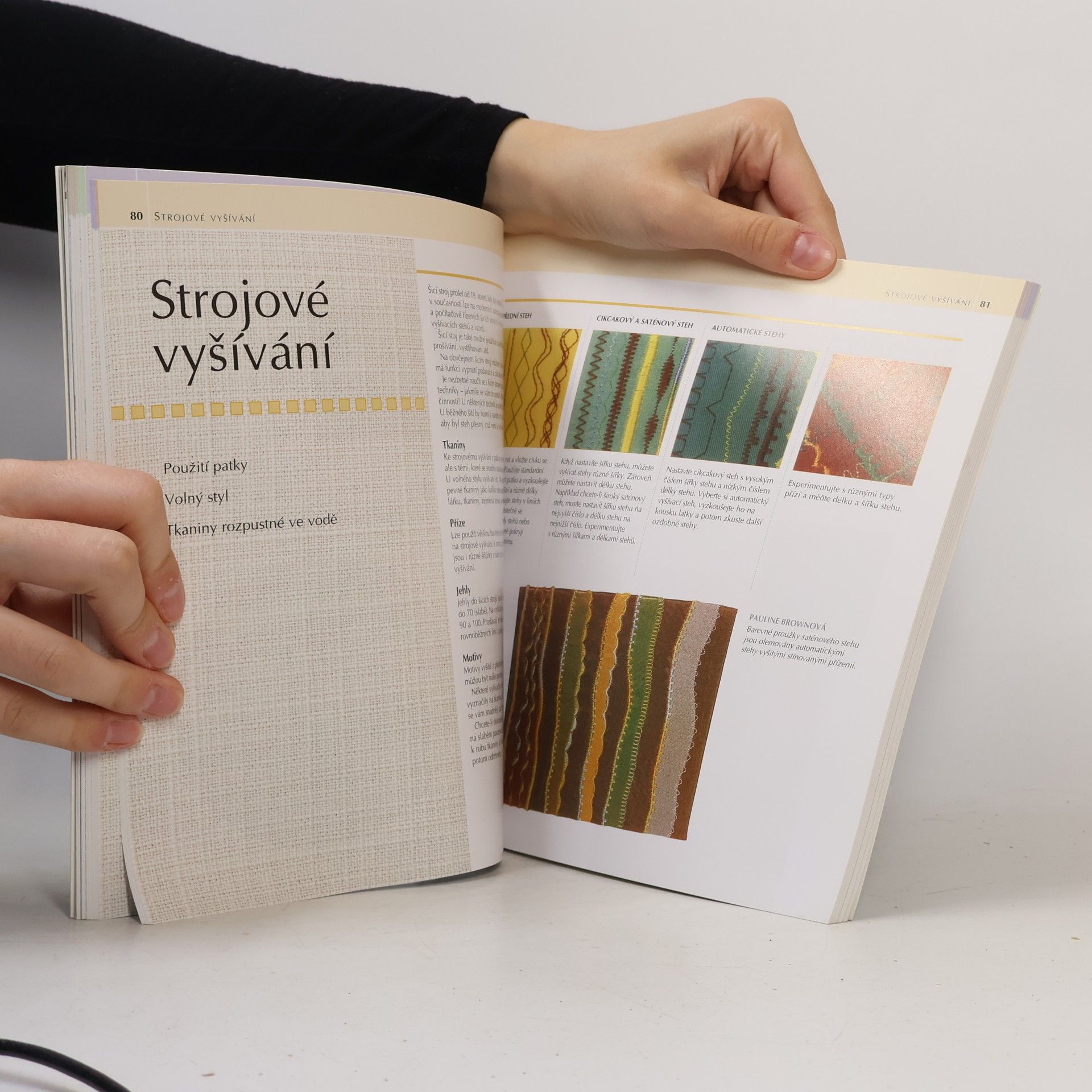 Pauline Brown Vyšívání - encyklopedie. Světové techniky