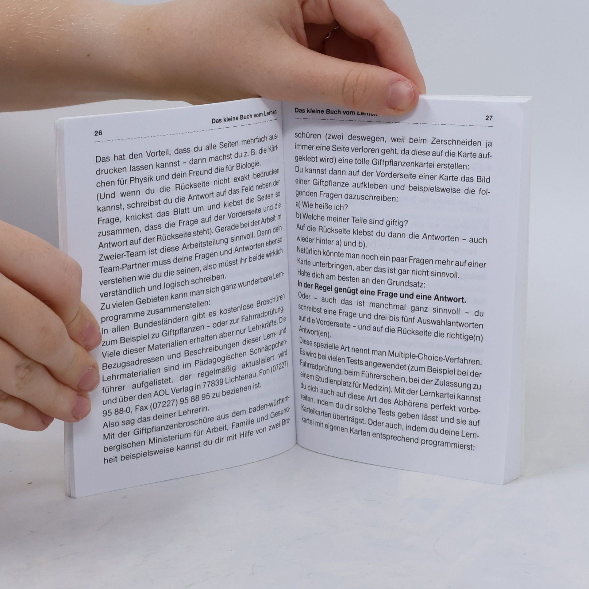Peter Fenske Das kleine Buch vom Lernen