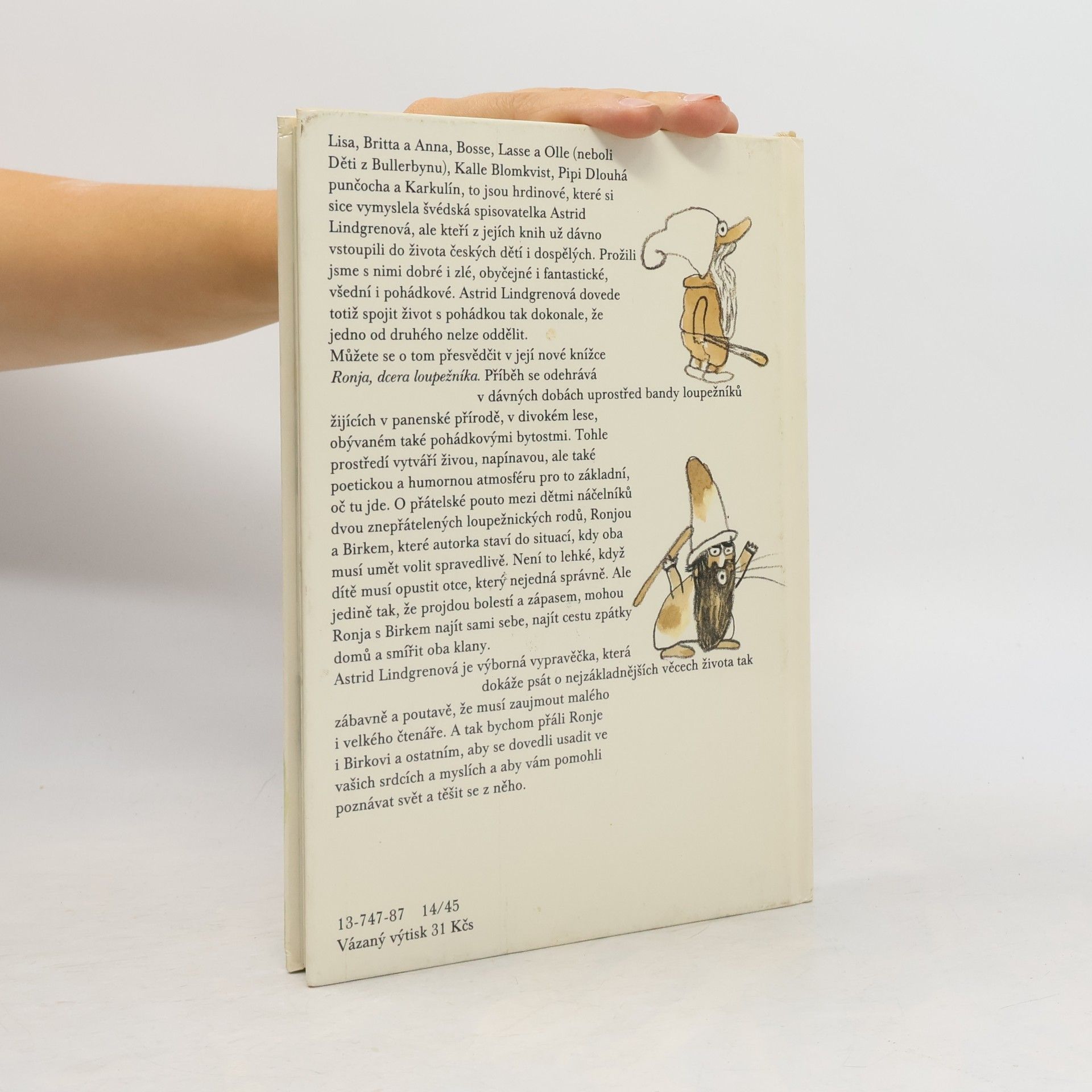 Astrid Lindgren Ronja, dcera loupežníka