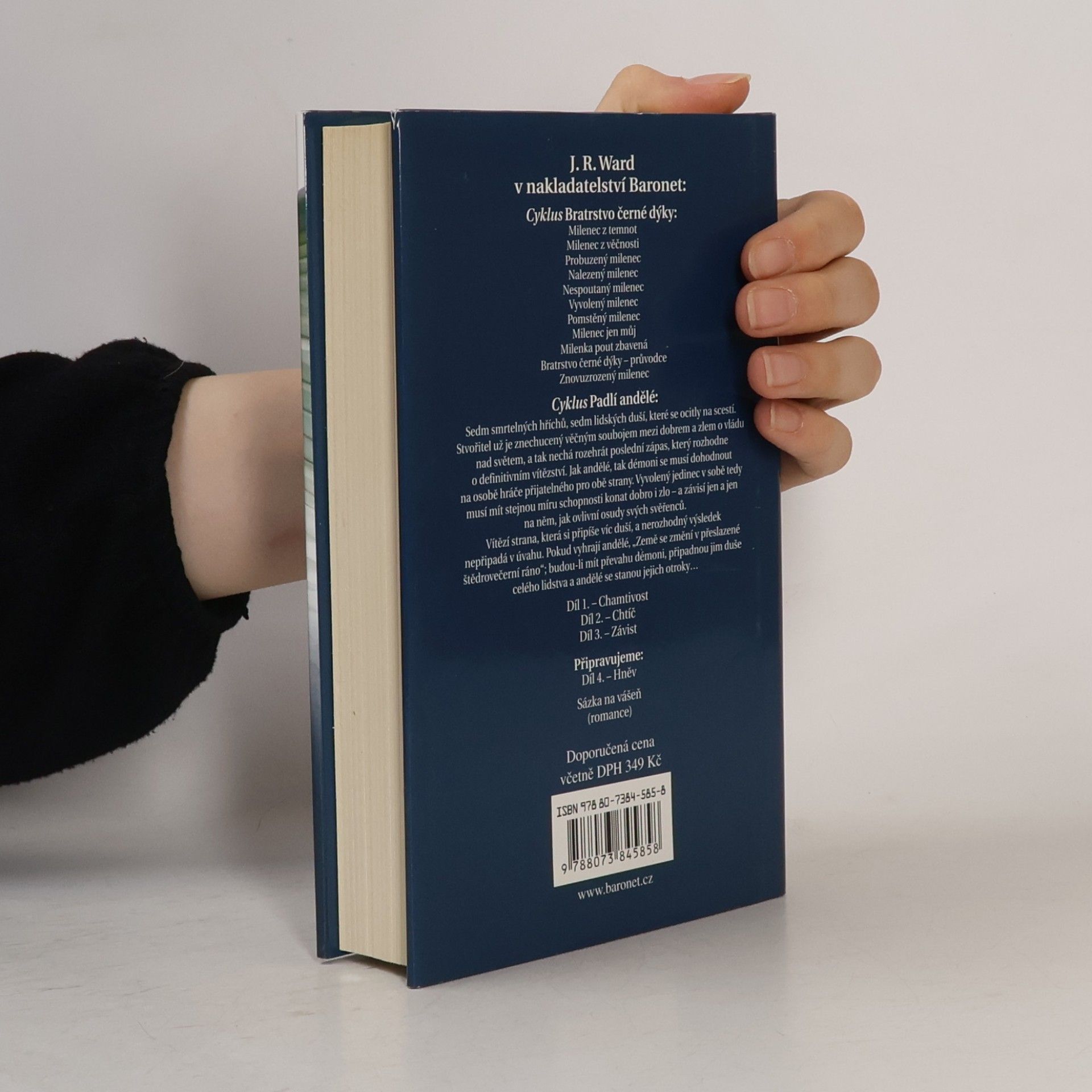 Jessica Rowley Pell Bird Blakemore Závist. Padlí andělé. 3. díl
