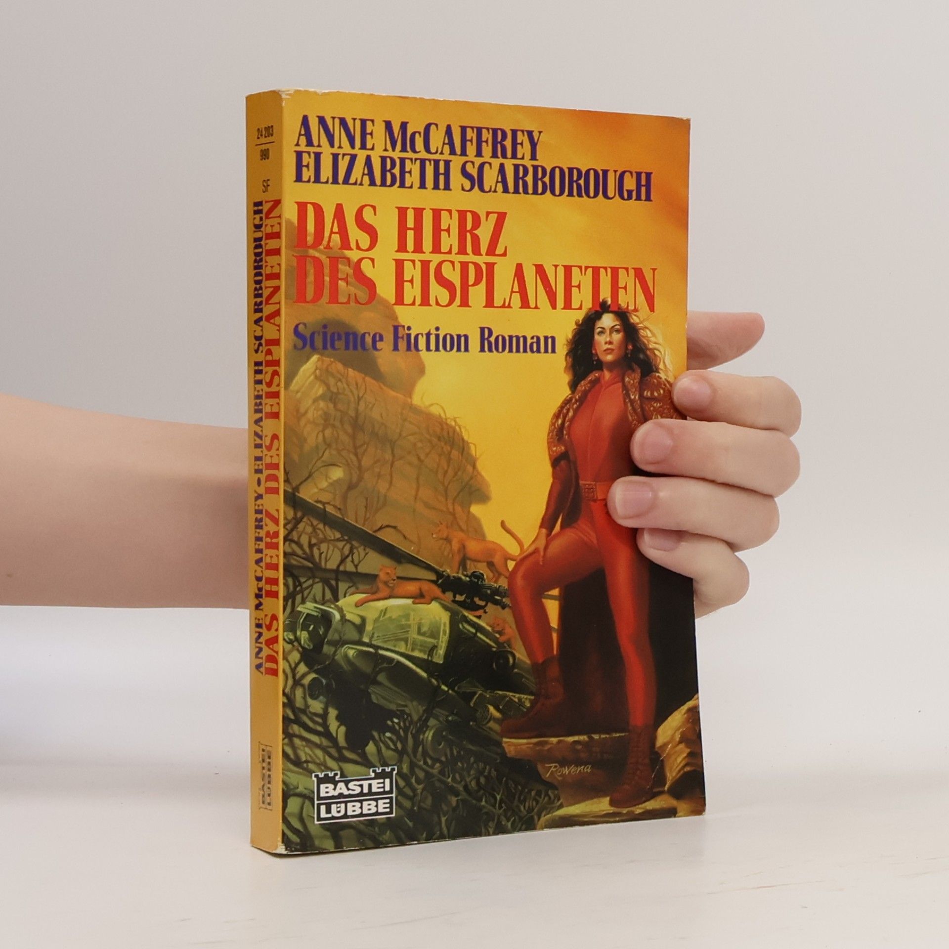 Anne McCaffrey Das Herz des Eisplaneten. Science Fiction Roman