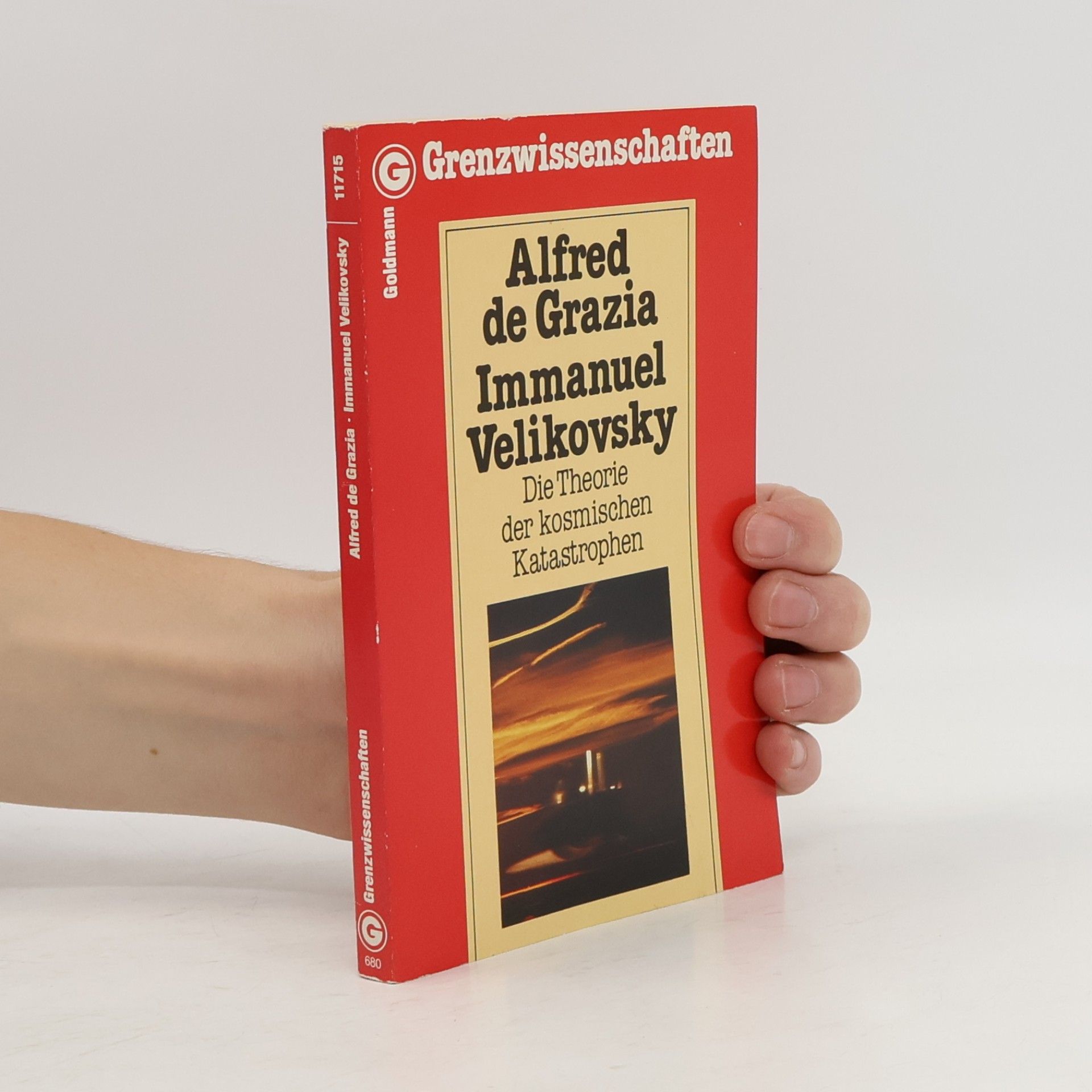 Alfred De Grazia Immanuel Velikowsky