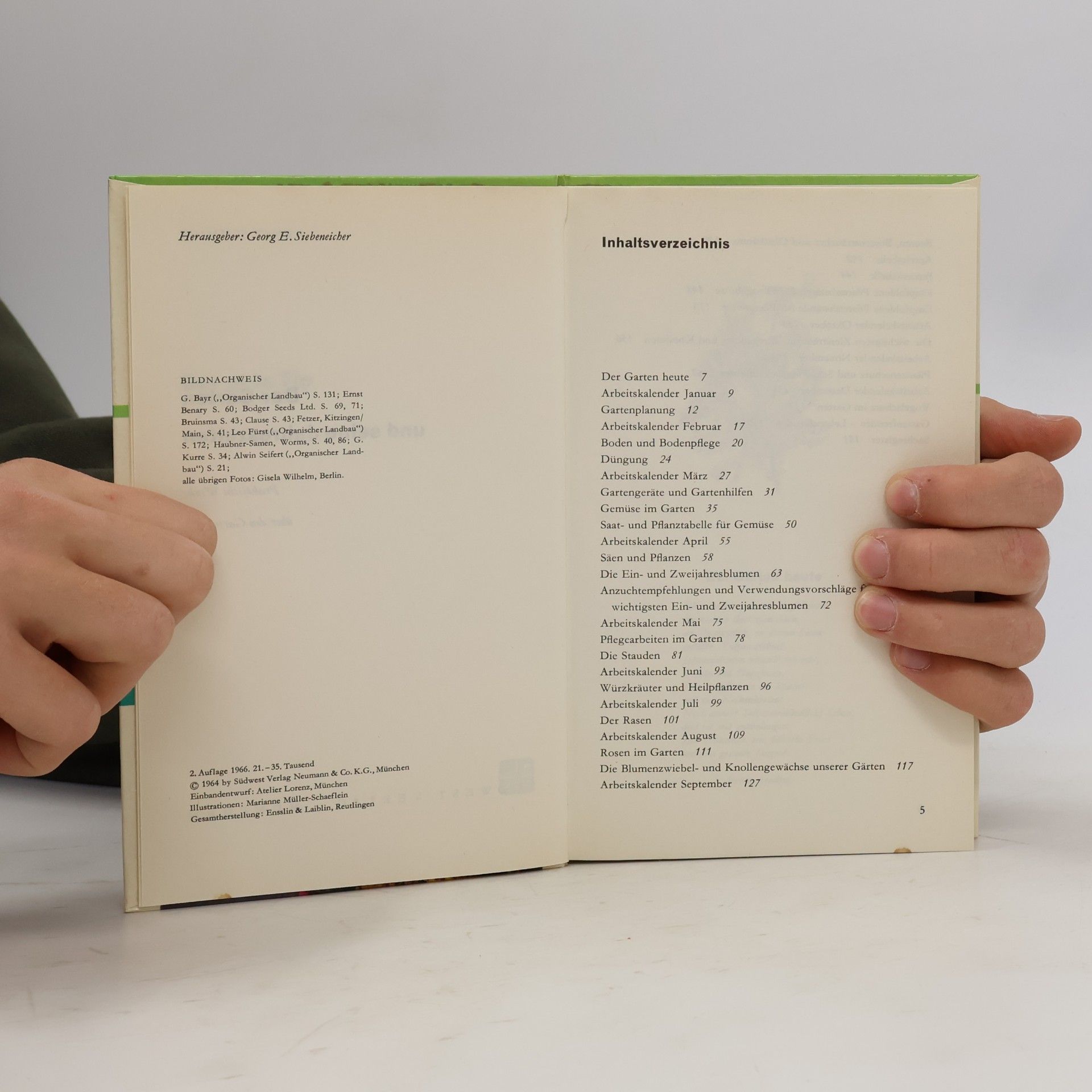 Ernst Schmidt (Autor) Der Garten und seine Jahreszeiten. Der gute Tip
