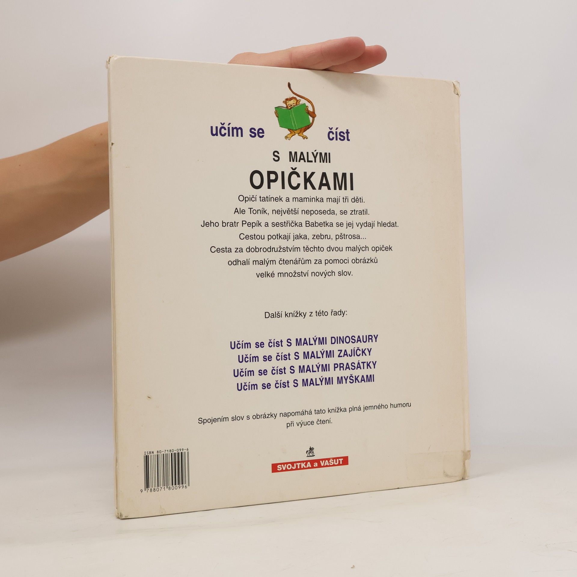 Fanny Joly Učím se číst s malými opičkami