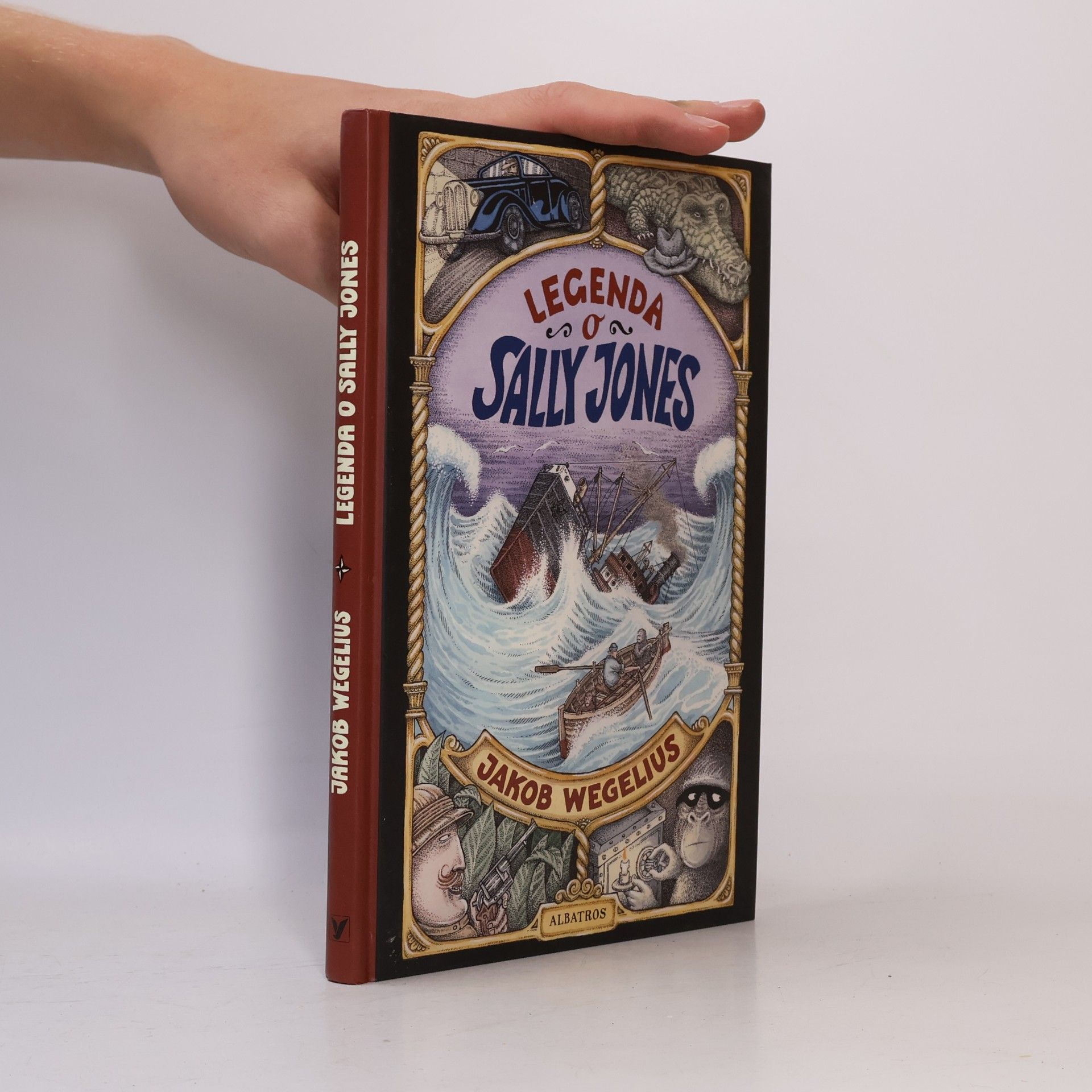 Jakob Wegelius Legenda o Sally Jones
