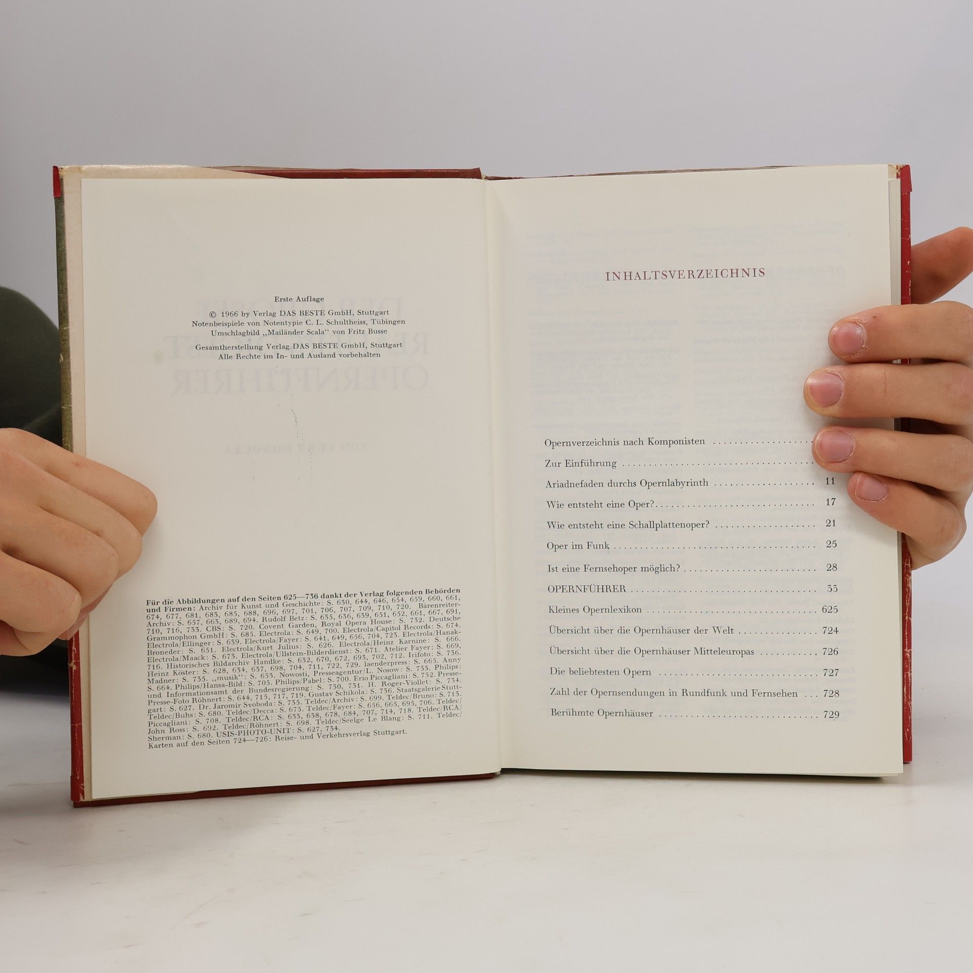 Kurt Honolka Der grosse Reader's Digest. Opernführer