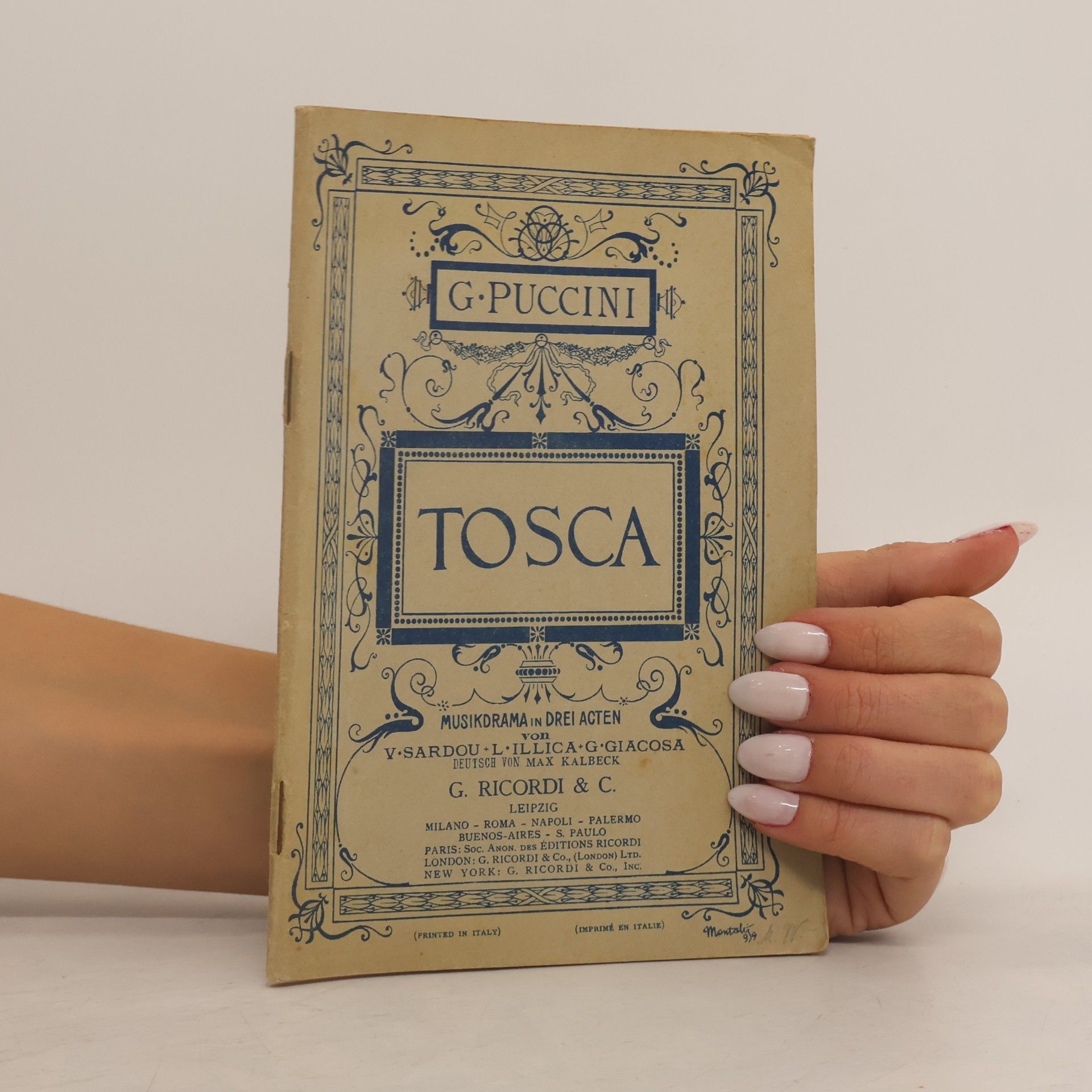 Giacomo Puccini Tosca