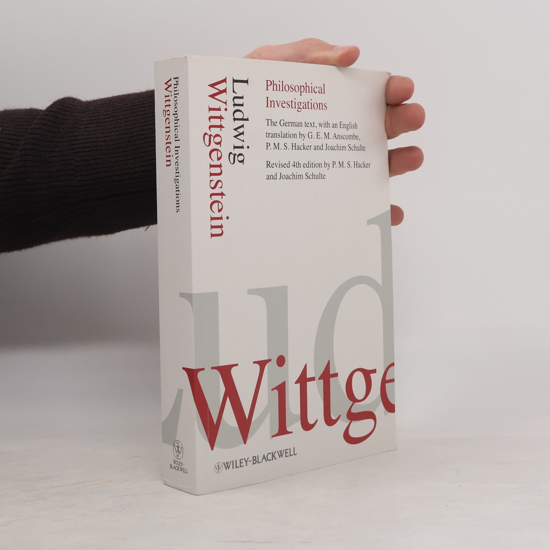 Ludwig Wittgenstein Philosophical Investigations