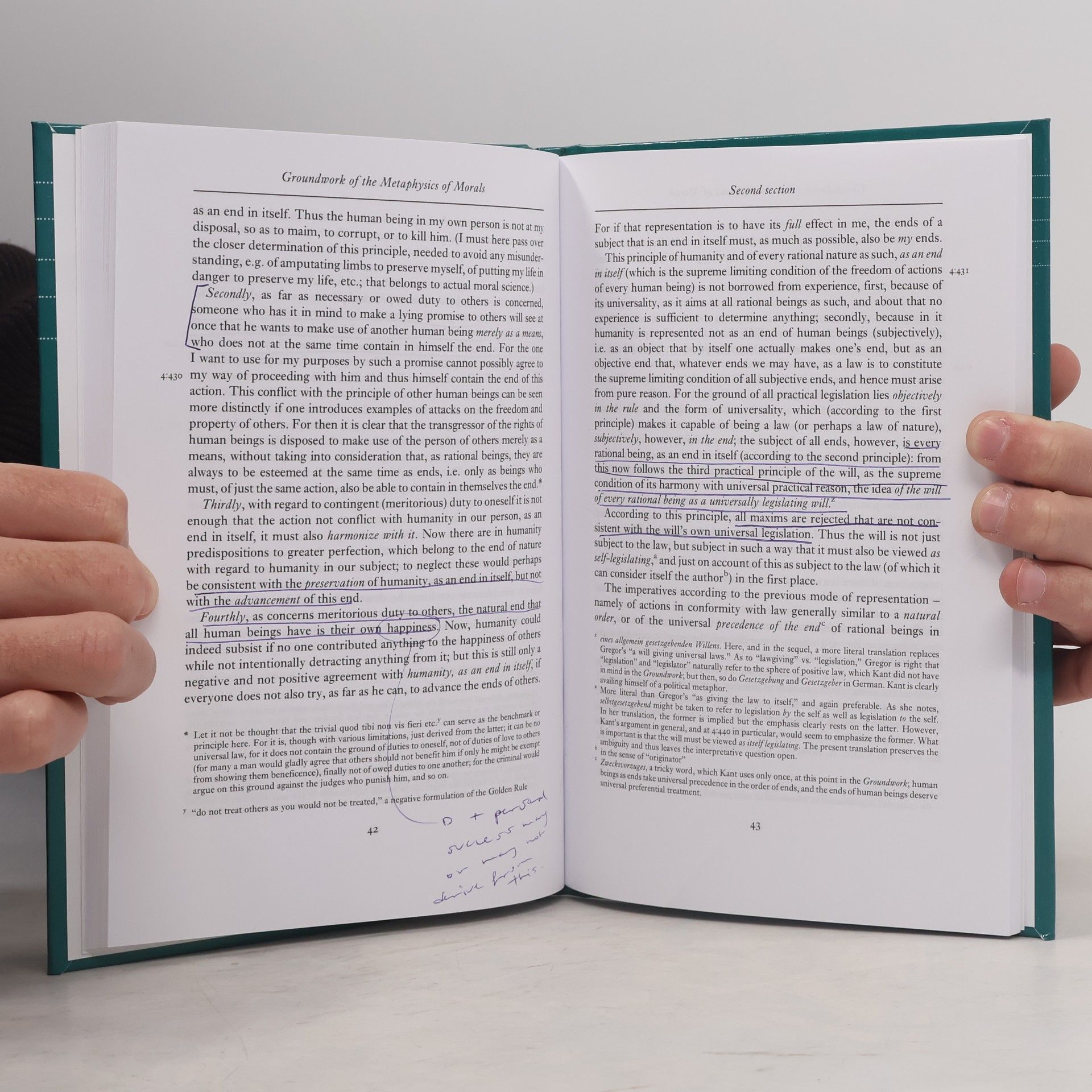 Immanuel Kant Cambridge Texts in the History of Philosophy: Groundwork of the Metaphysics of Morals
