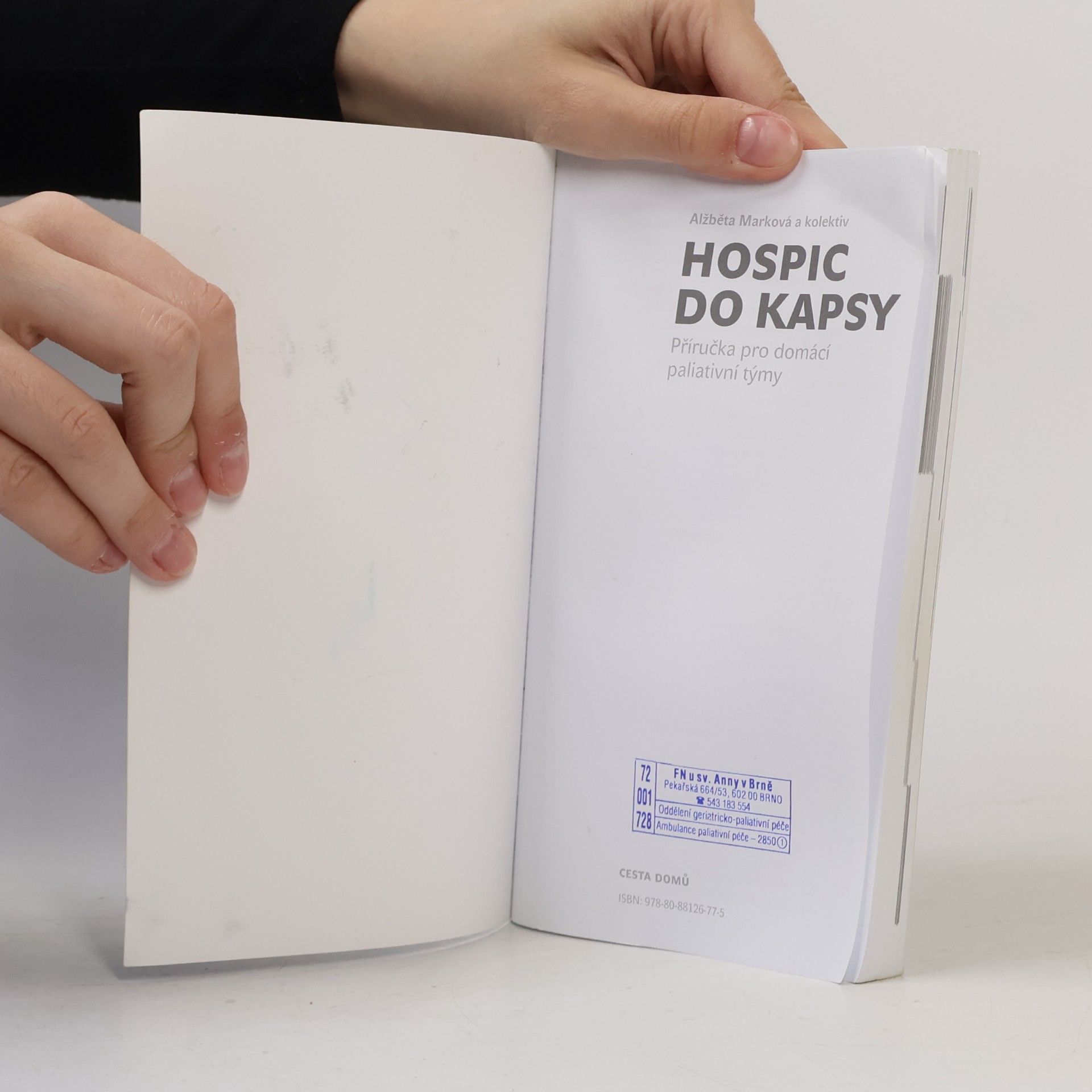 Alžběta Marková Hospic do kapsy