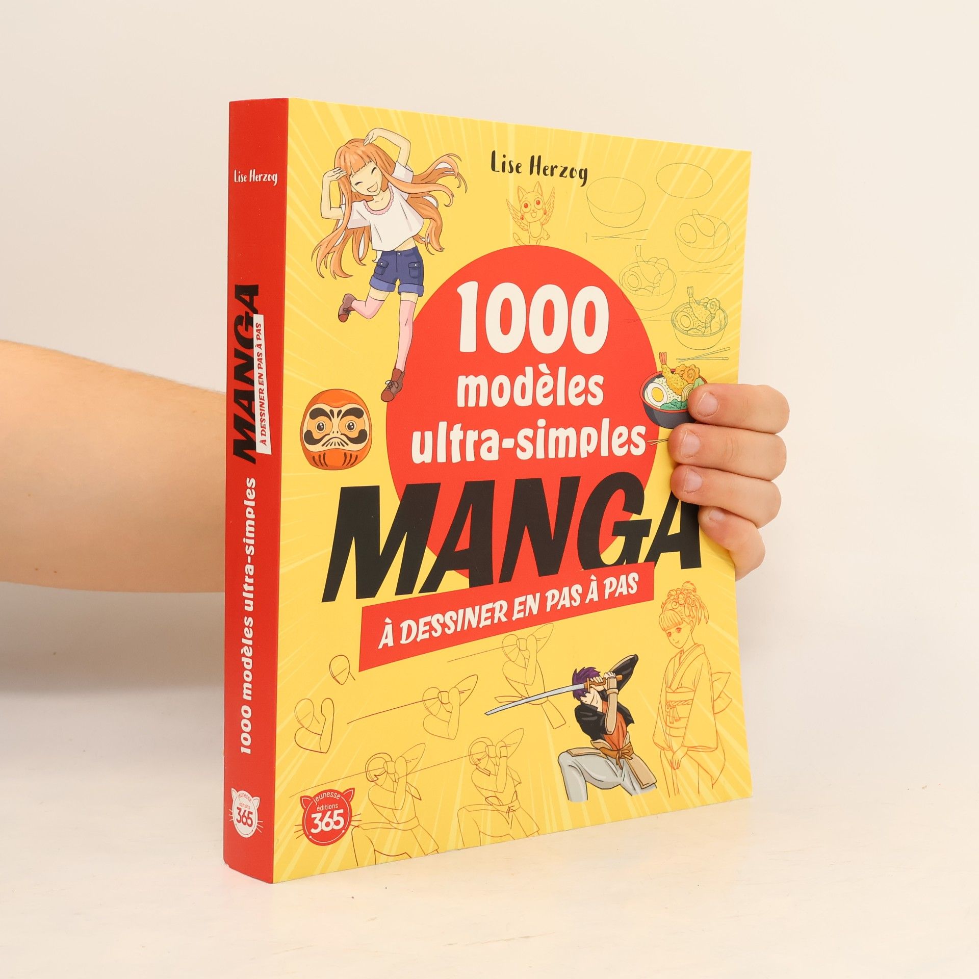 Lise Herzog 1000 modèles ultra-simples à dessiner en pas à pas – Manga