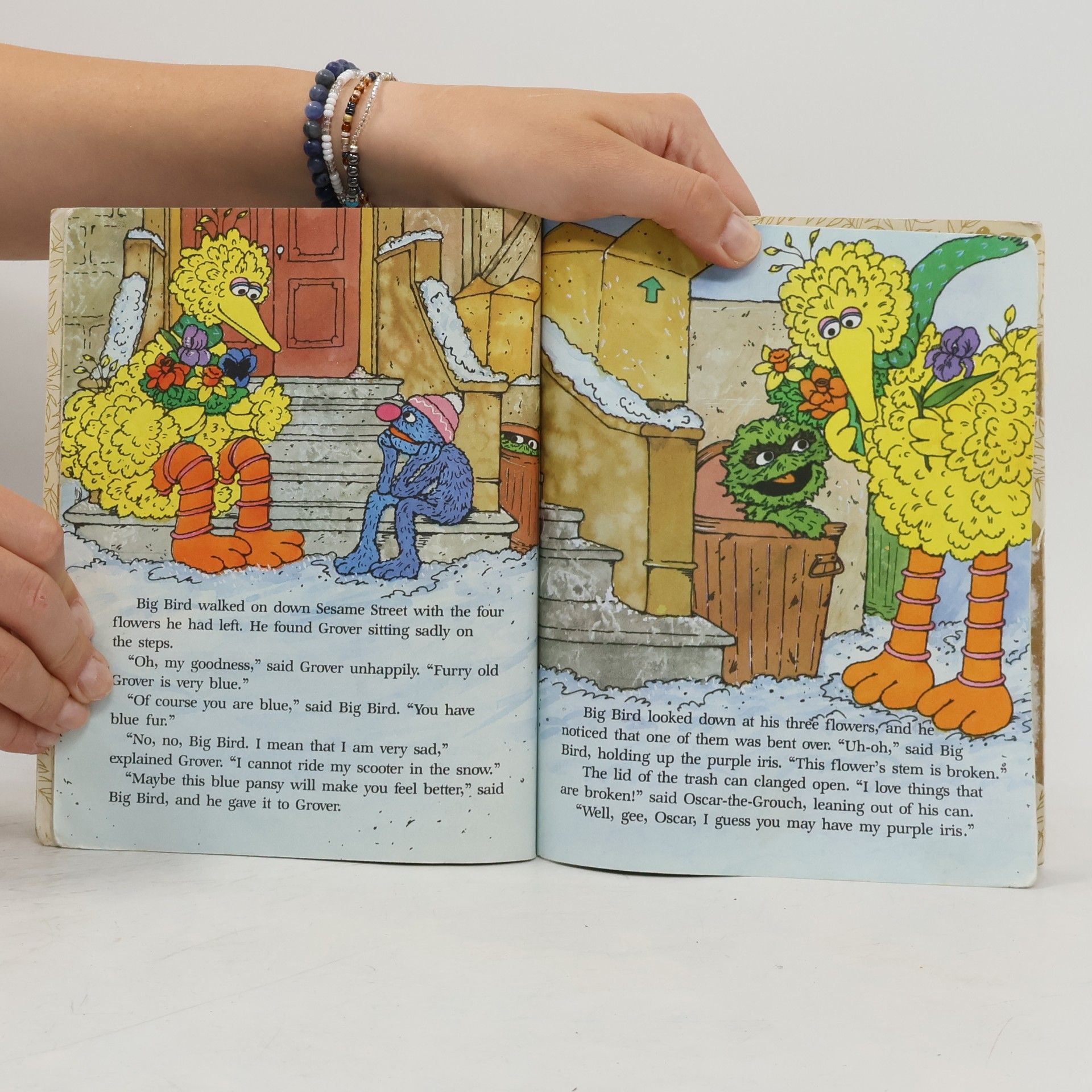 Lauren Collier Swindler Big Bird Brings Spring to Sesame Street