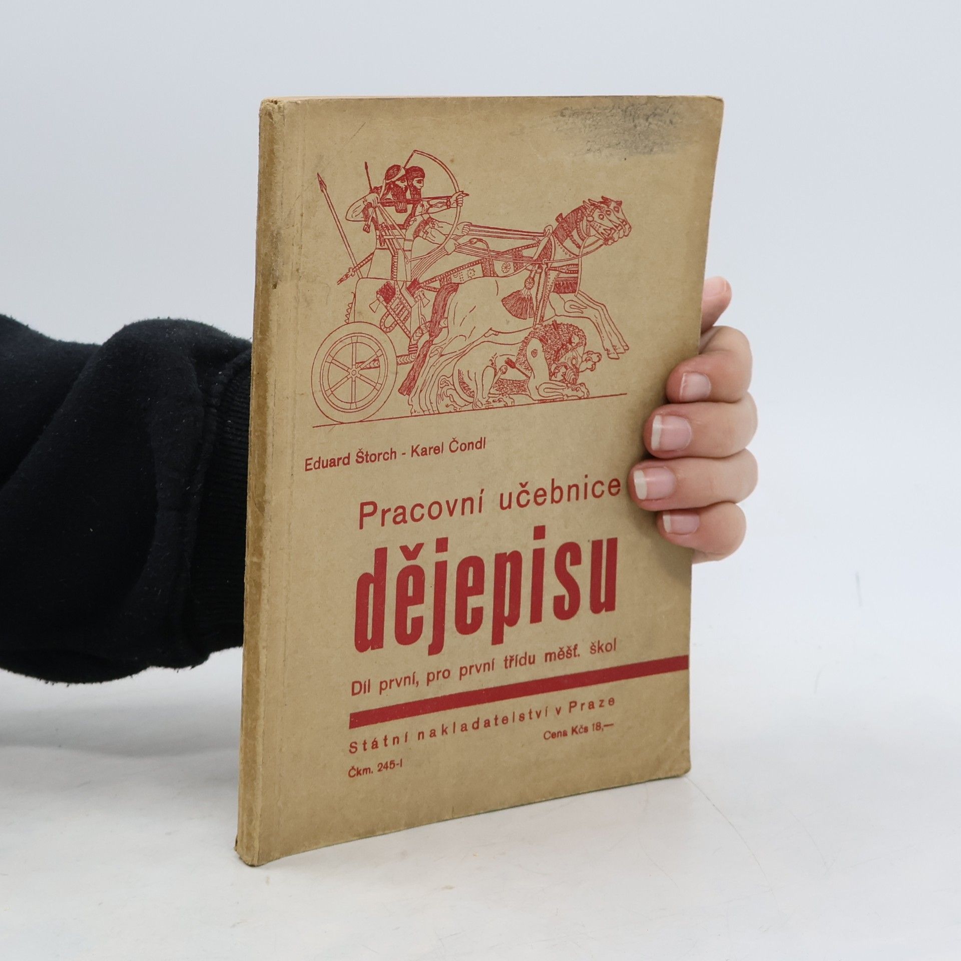 Karel Čondi Pracovní učebnice dějepisu
