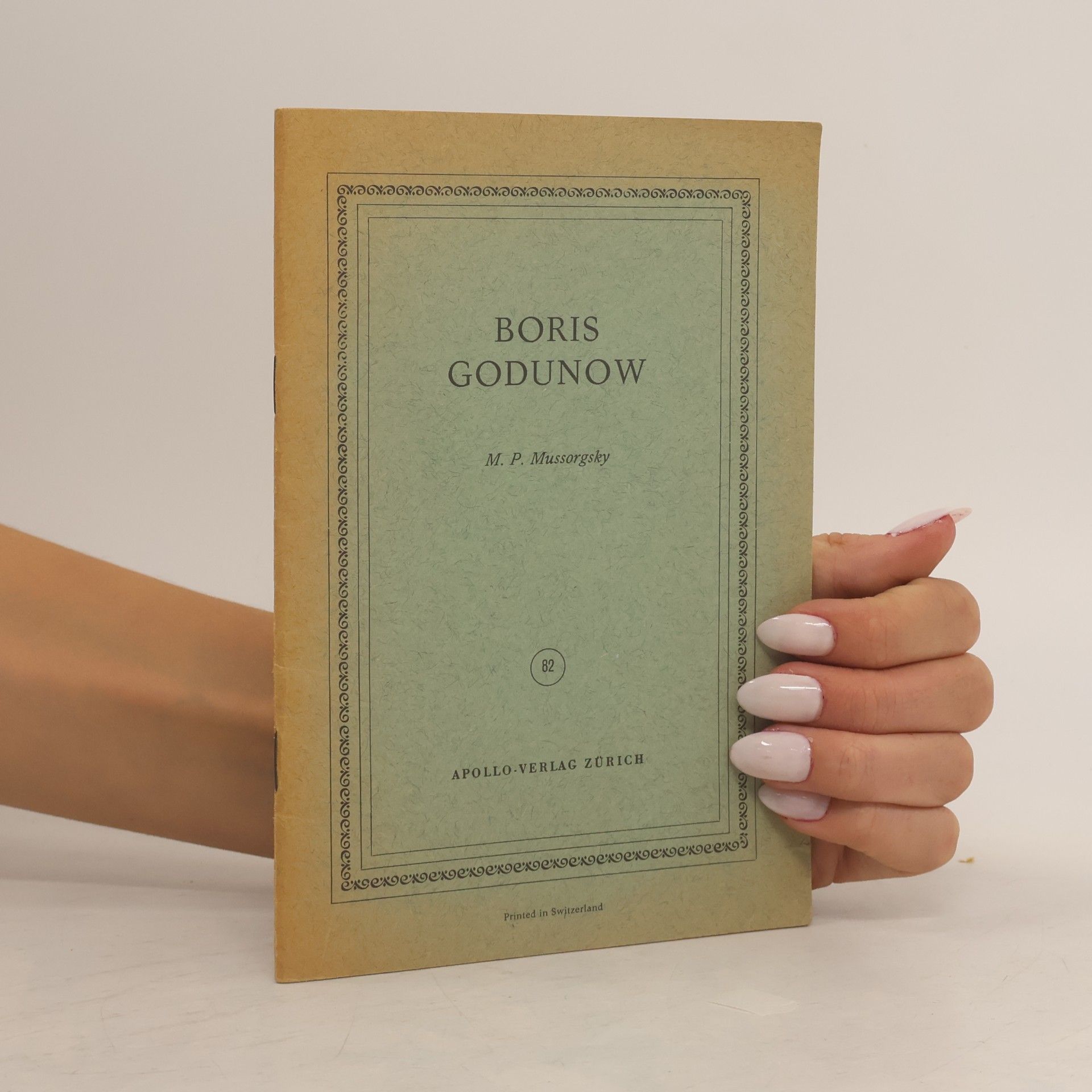 M. P. Mussorgsky Boris Godunow