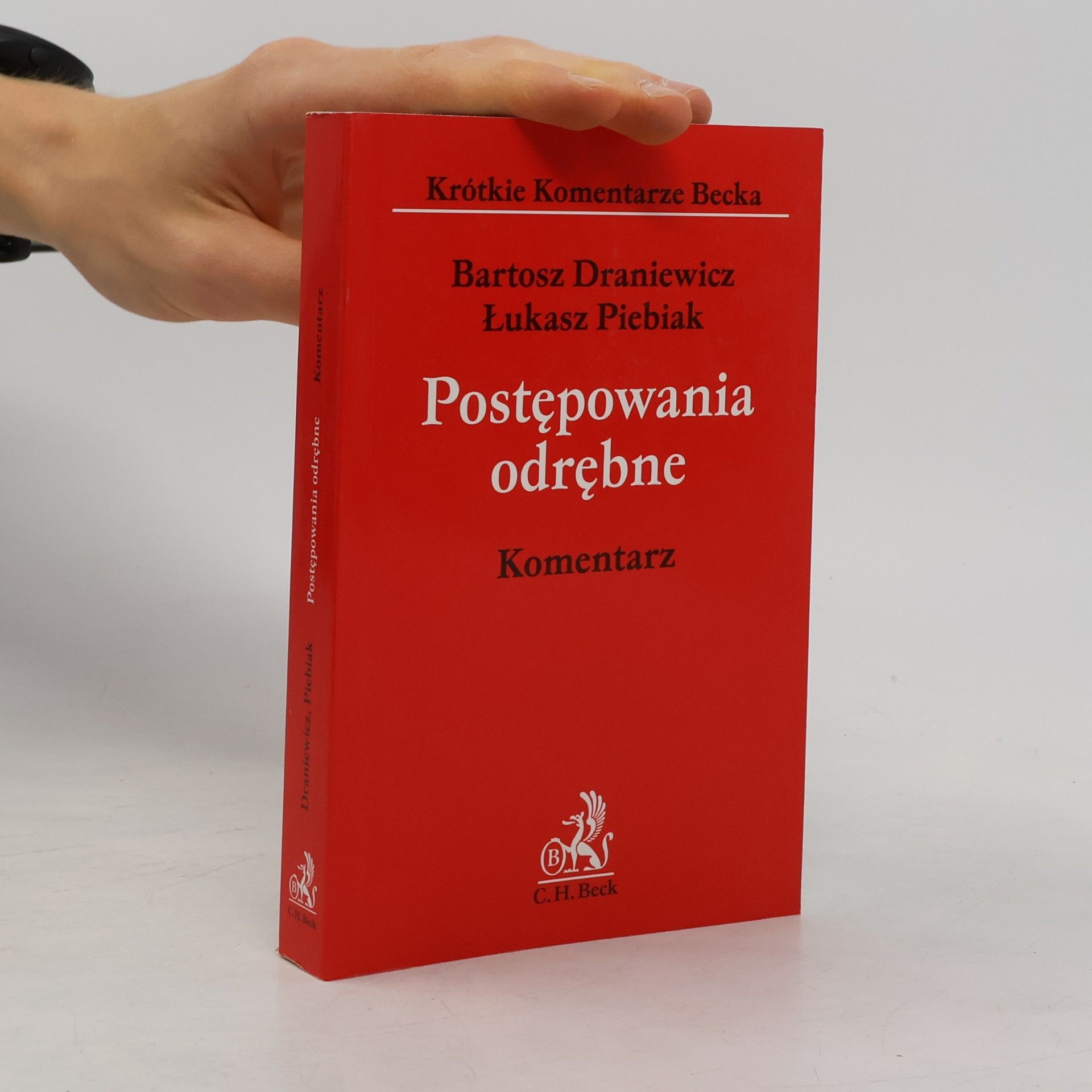 Łukasz Piebiak Krótkie Komentarze Becka: Postępowanie odrębne