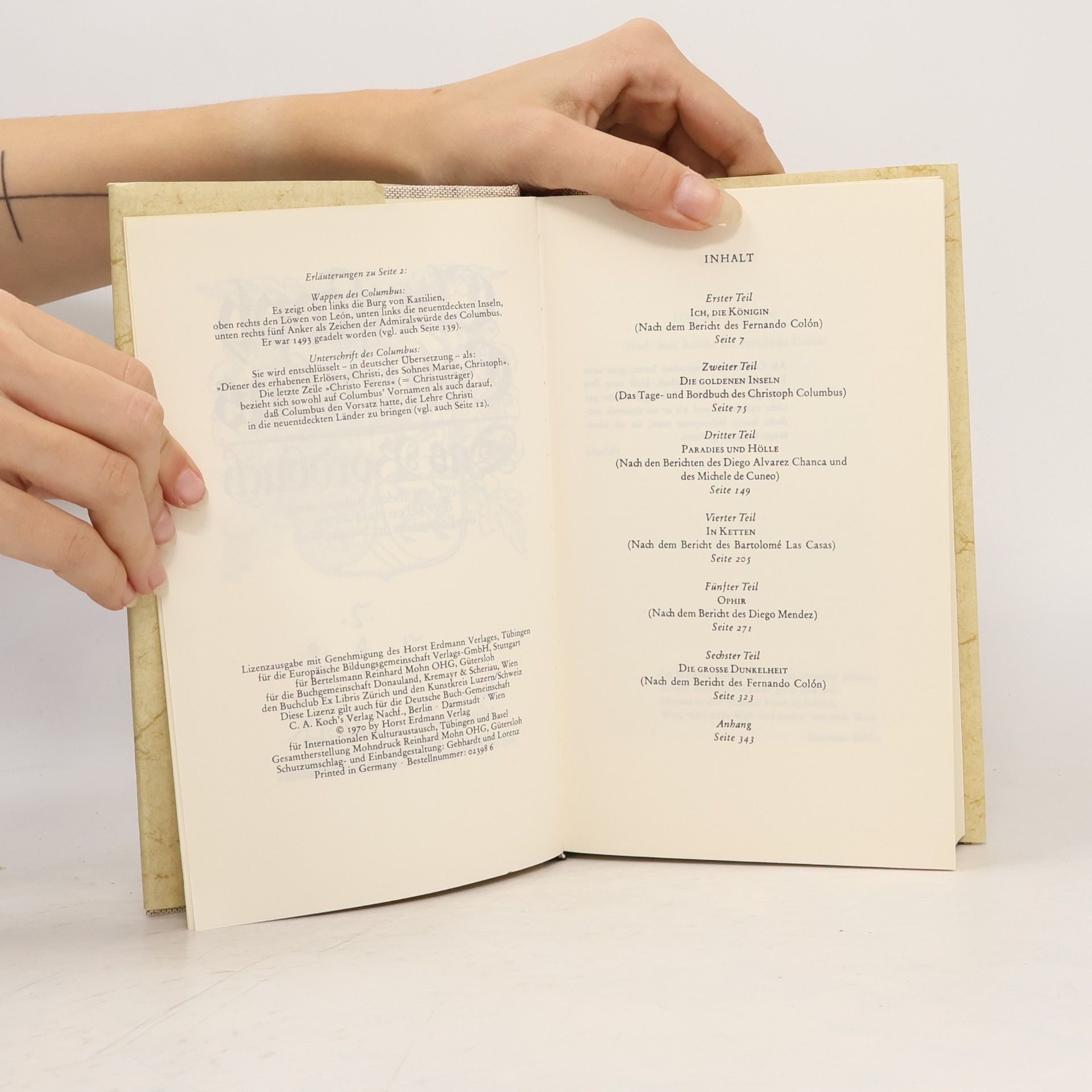 Christoph Columbus Das Bordbuch