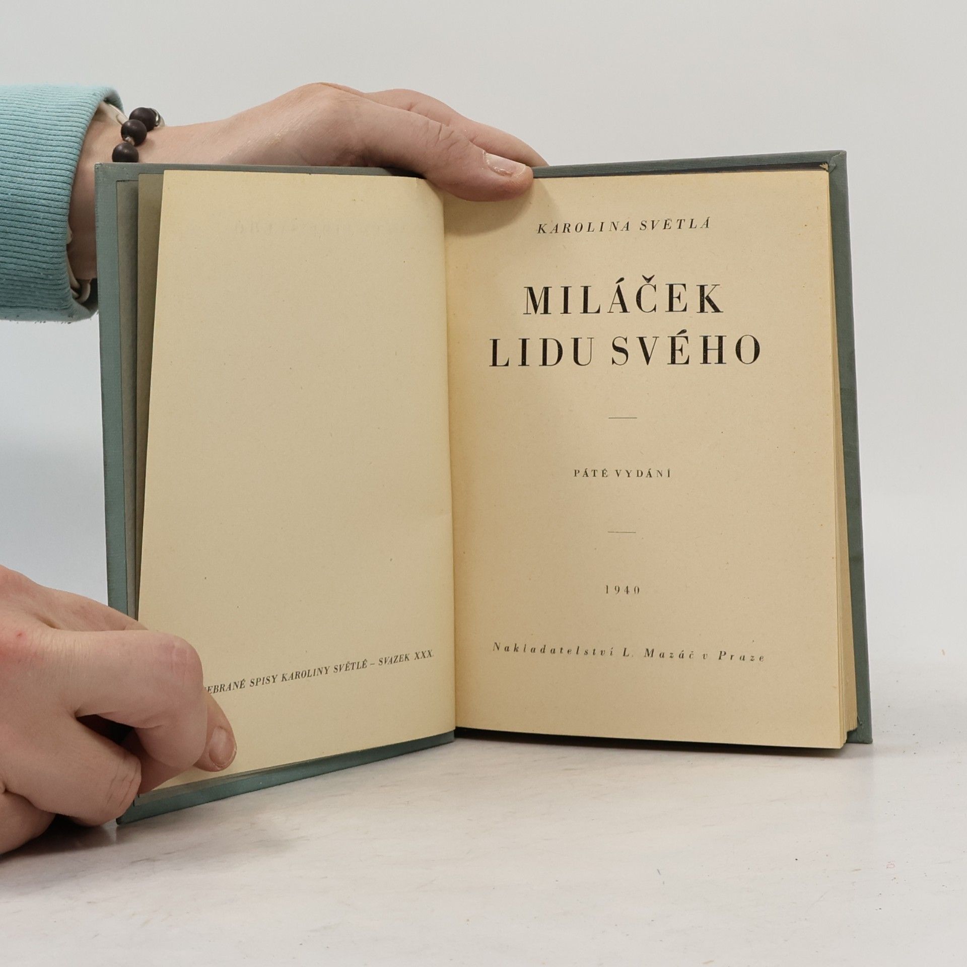 Karolina Světlá Miláček lidu svého