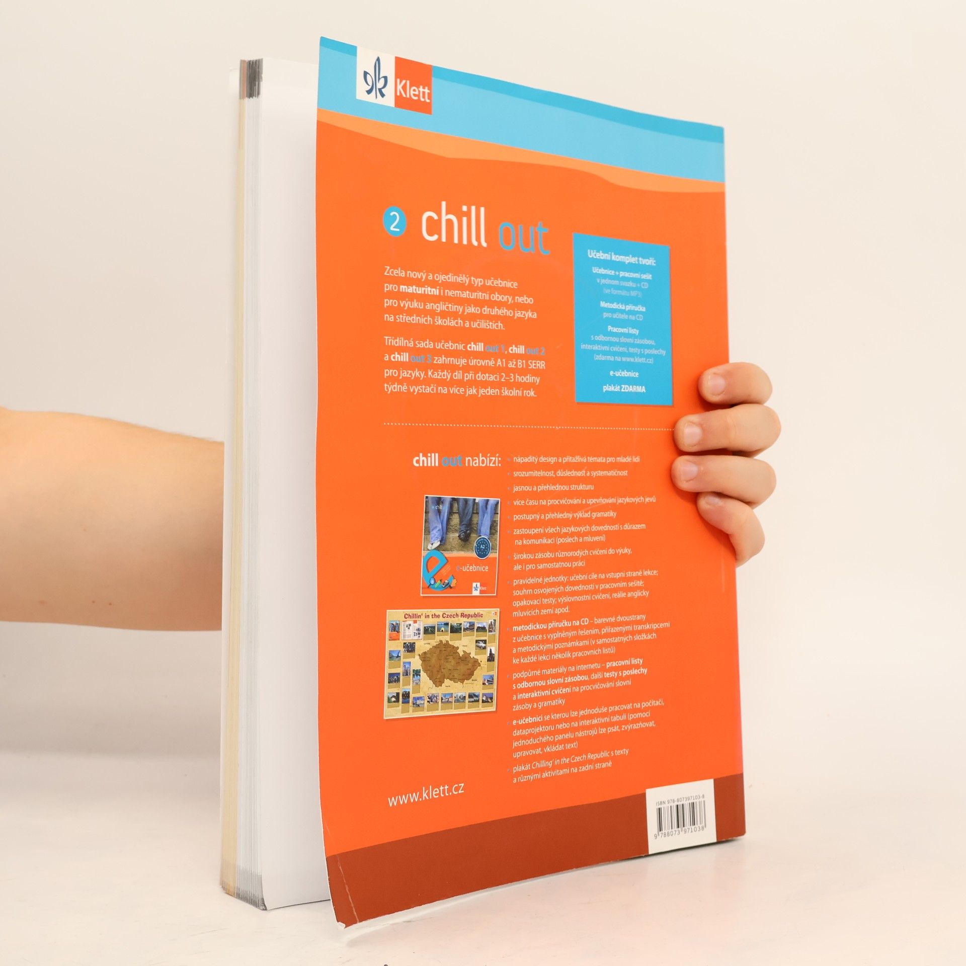 Carla Tkadlečková Chill out 2: angličtina pro střední školy. Učebnice a pracovní sešit