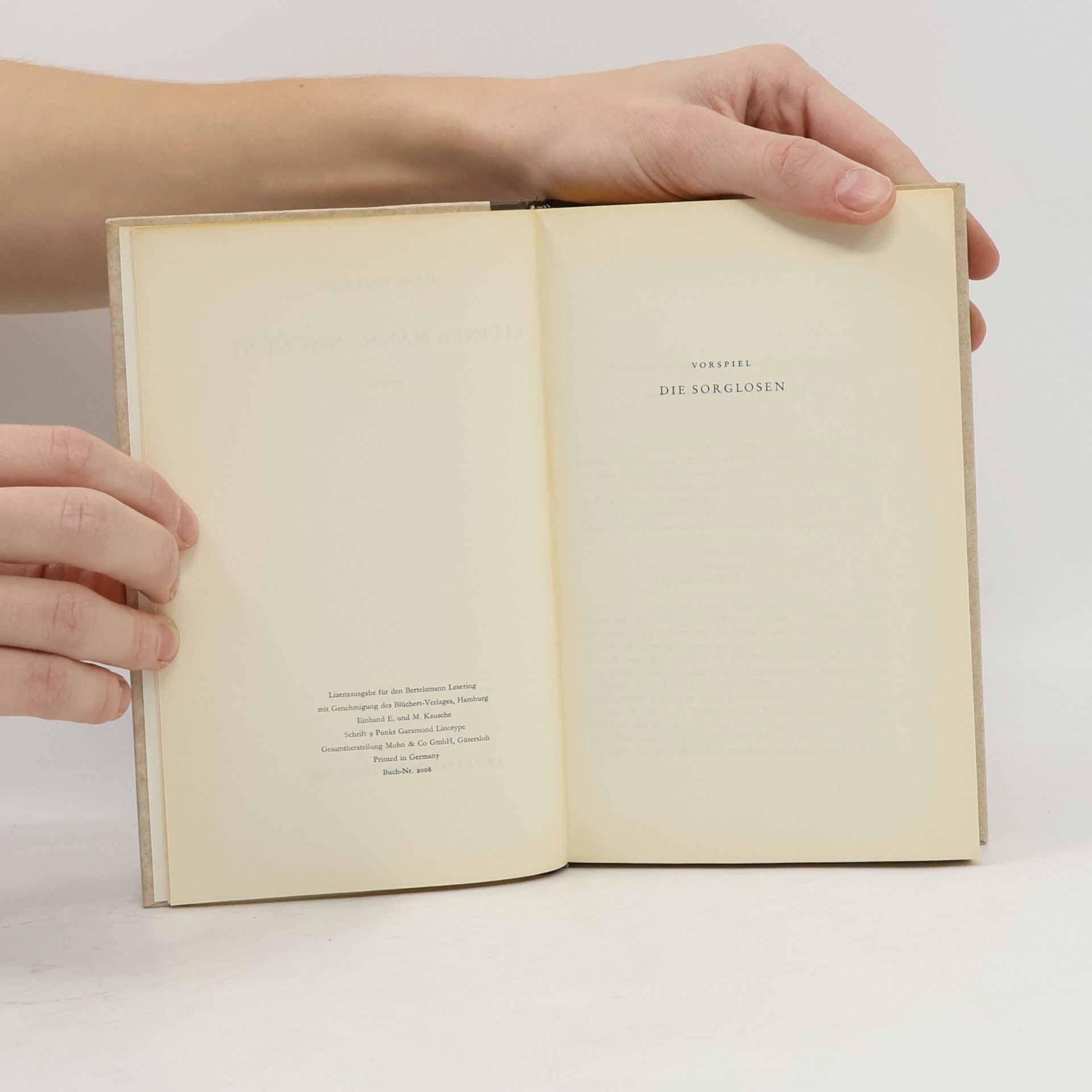 Hans Fallada Kleiner Mann - Was Nun?