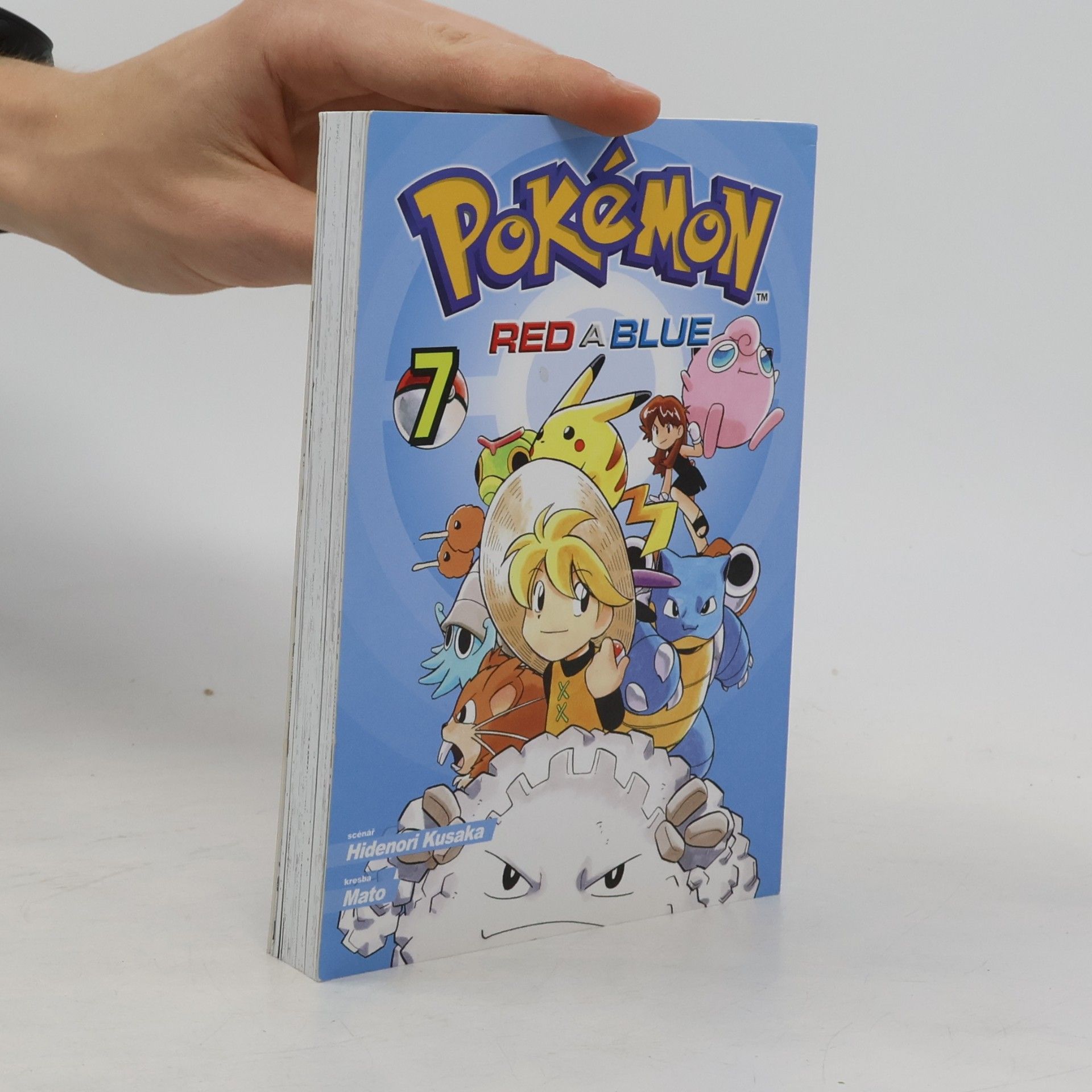 Hidenori Kusaka Pokémon. Red a Blue 7