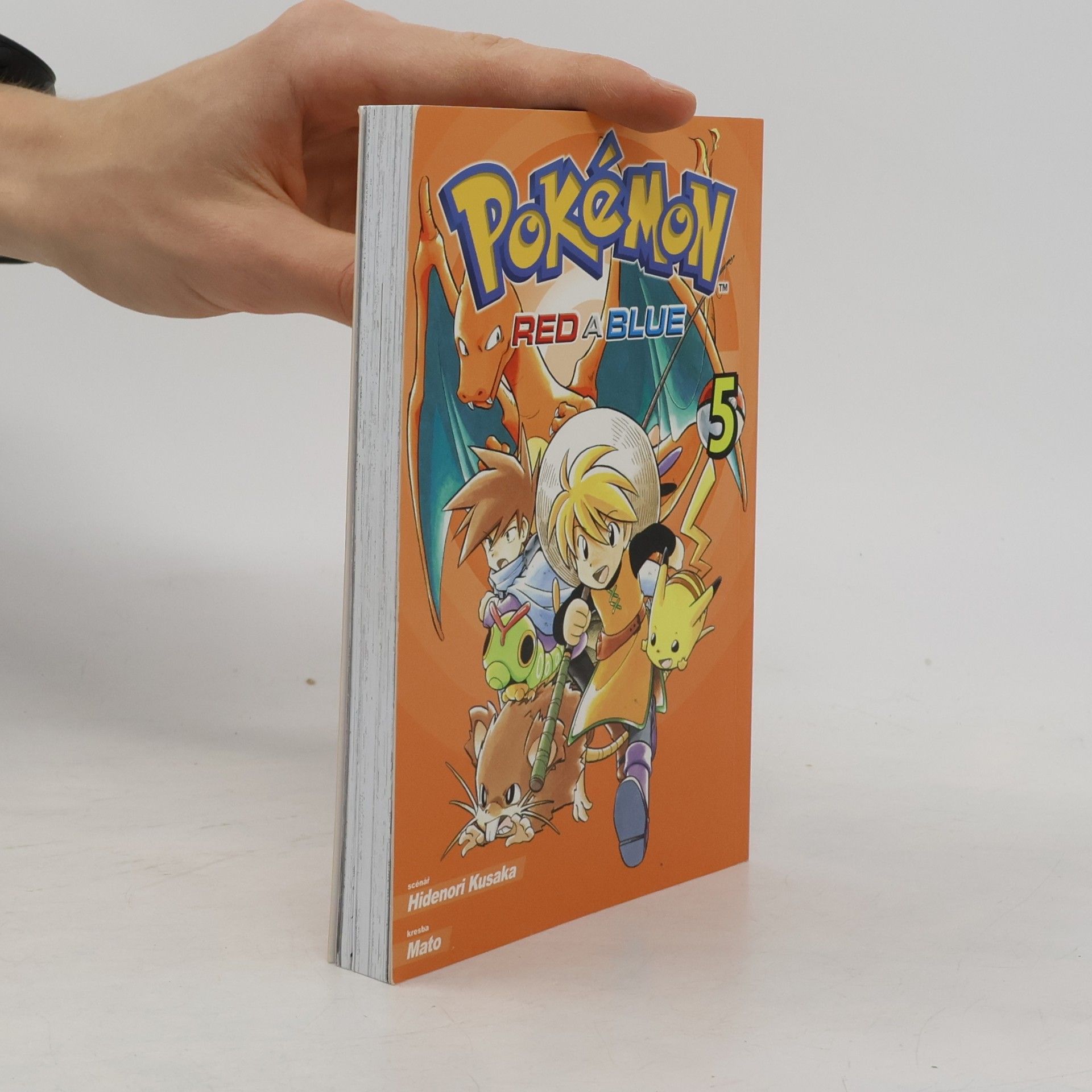 Hidenori Kusaka Pokémon. Red a Blue 5