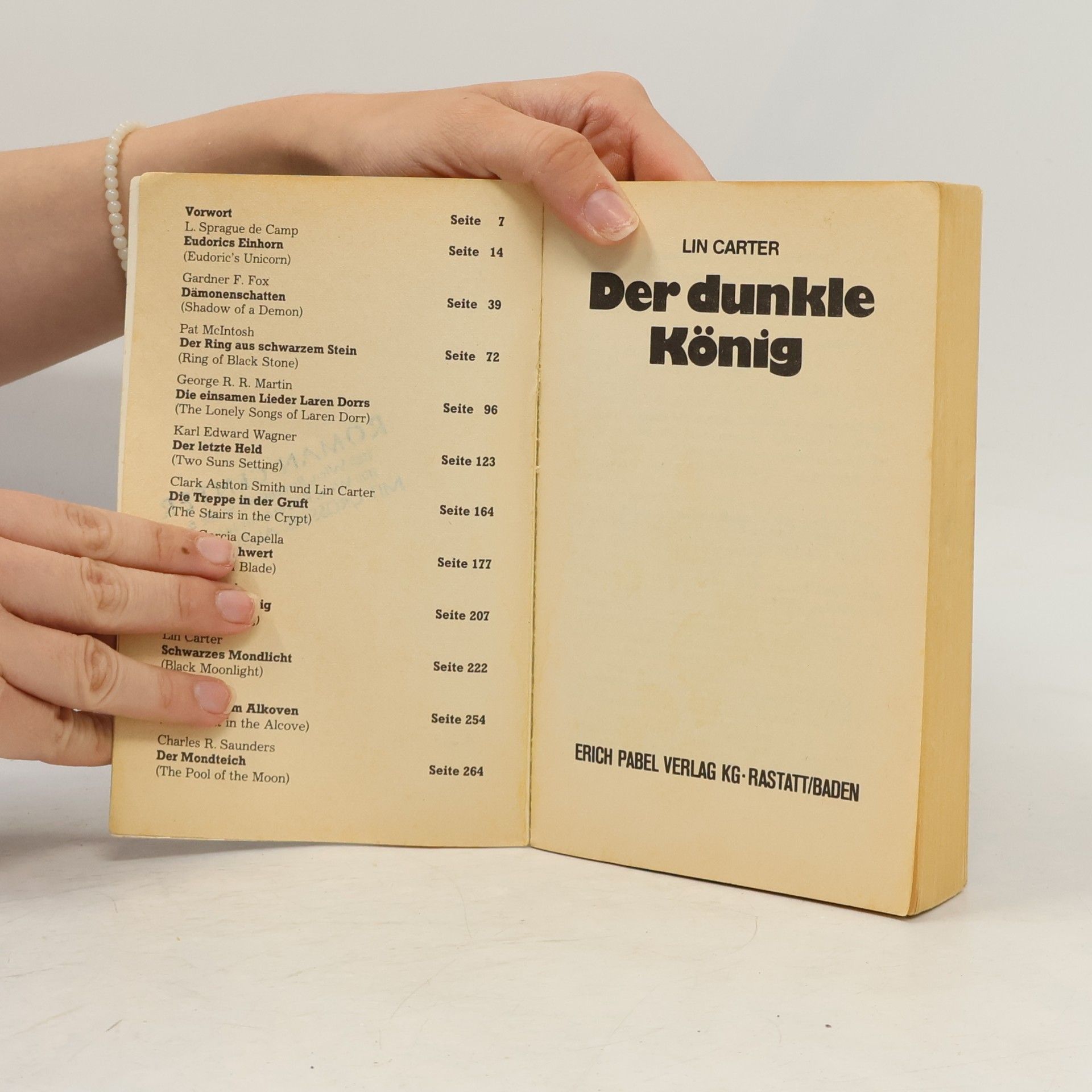 Lin Carter Der dunkle Konig