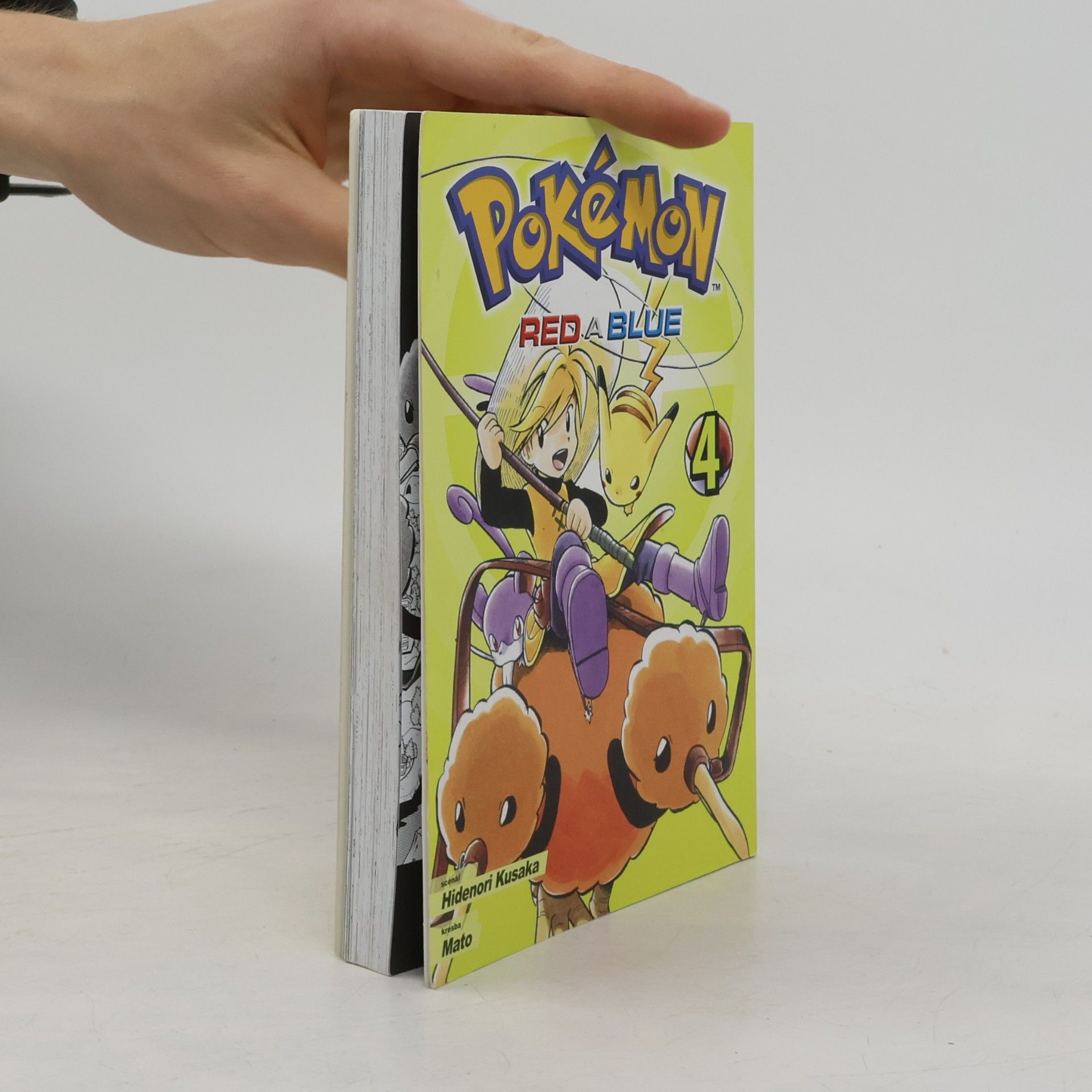 Hidenori Kusaka Pokémon. Red a Blue 4