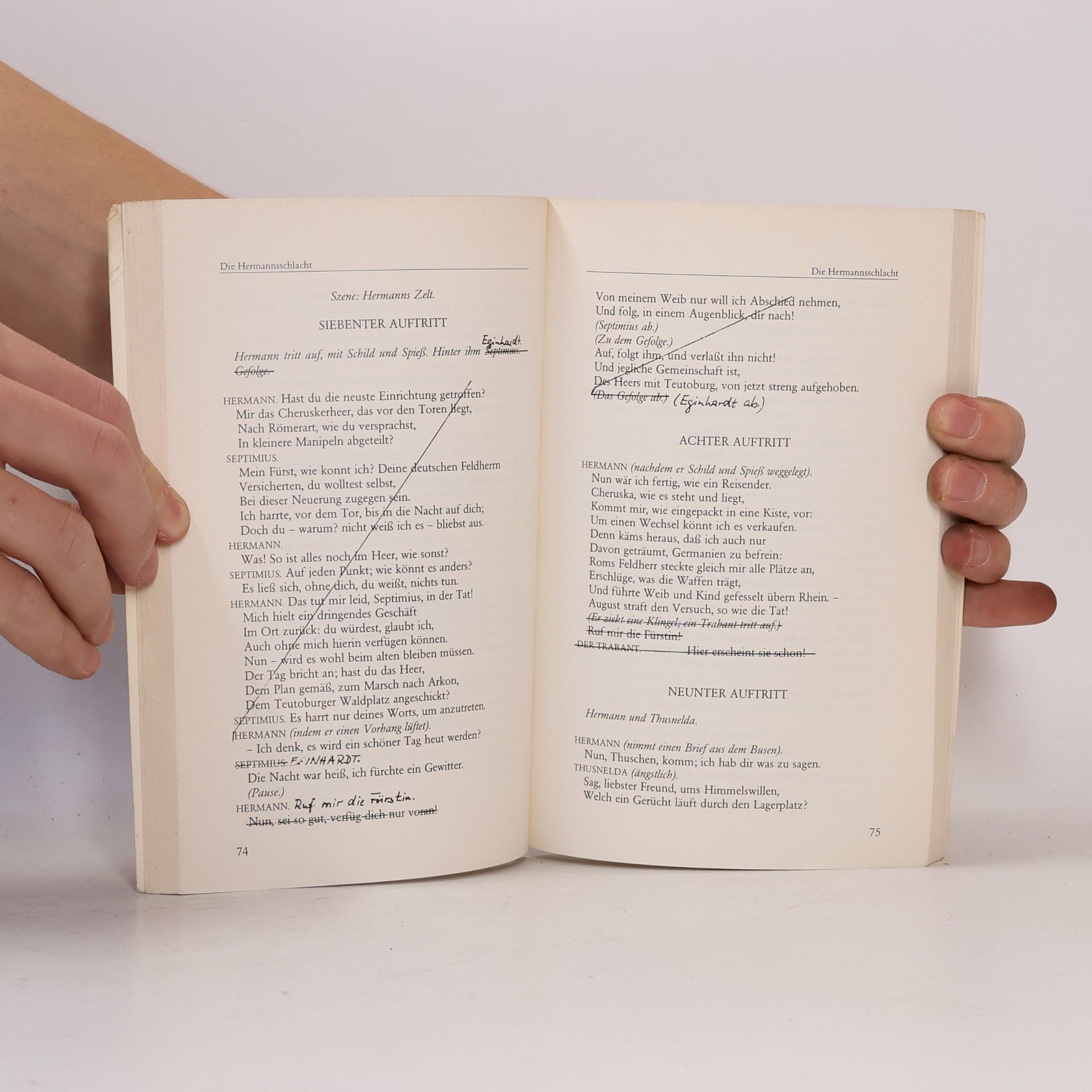Heinrich von Kleist Die Hermannsschlacht