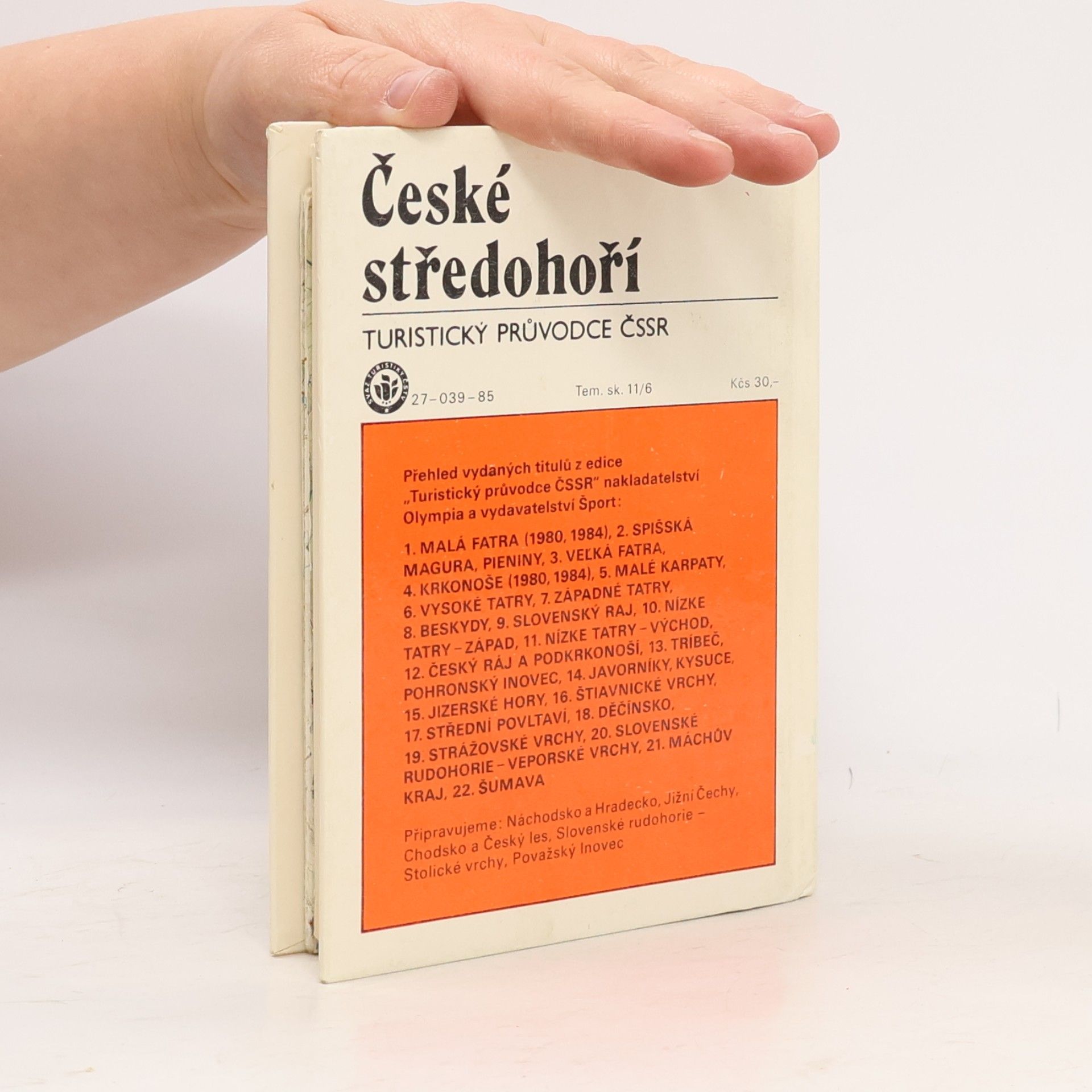 Auteurscollectief Turistický průvodce ČSSR 23. České středohoří