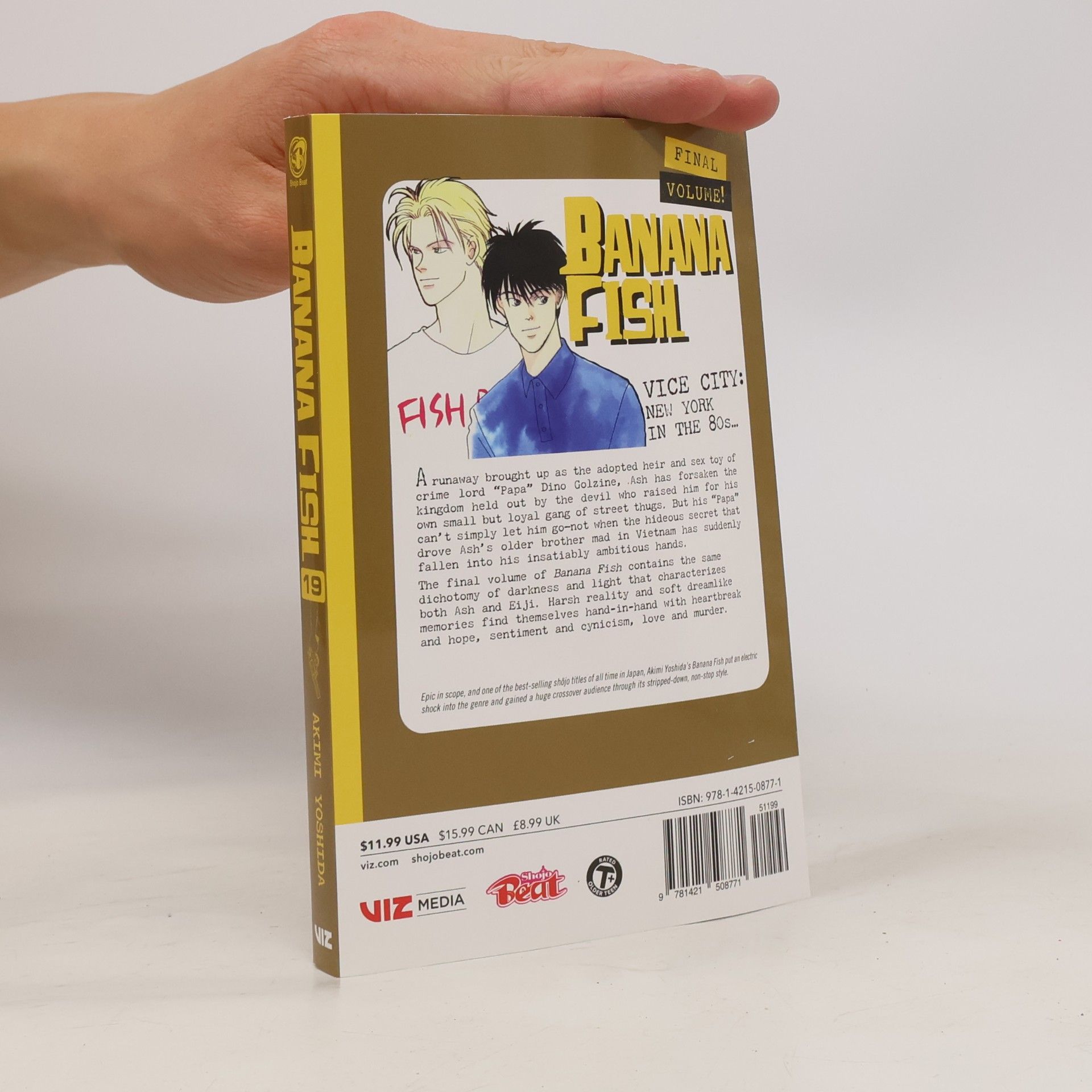 Akimi Yoshida Banana Fish, Vol. 19