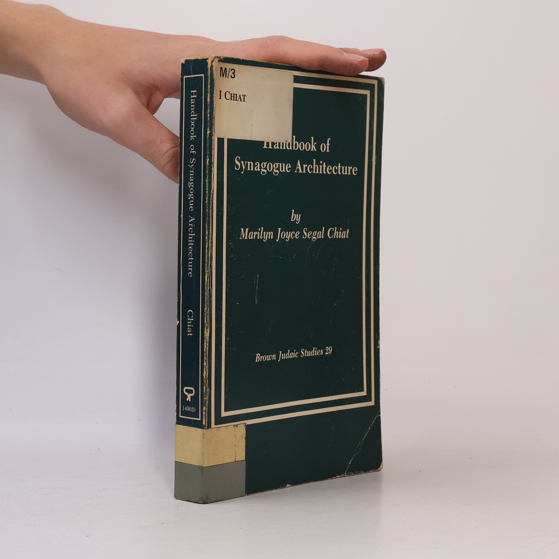 Marilyn Joyce Segal Chiat Handbook of Synagogue Architecture