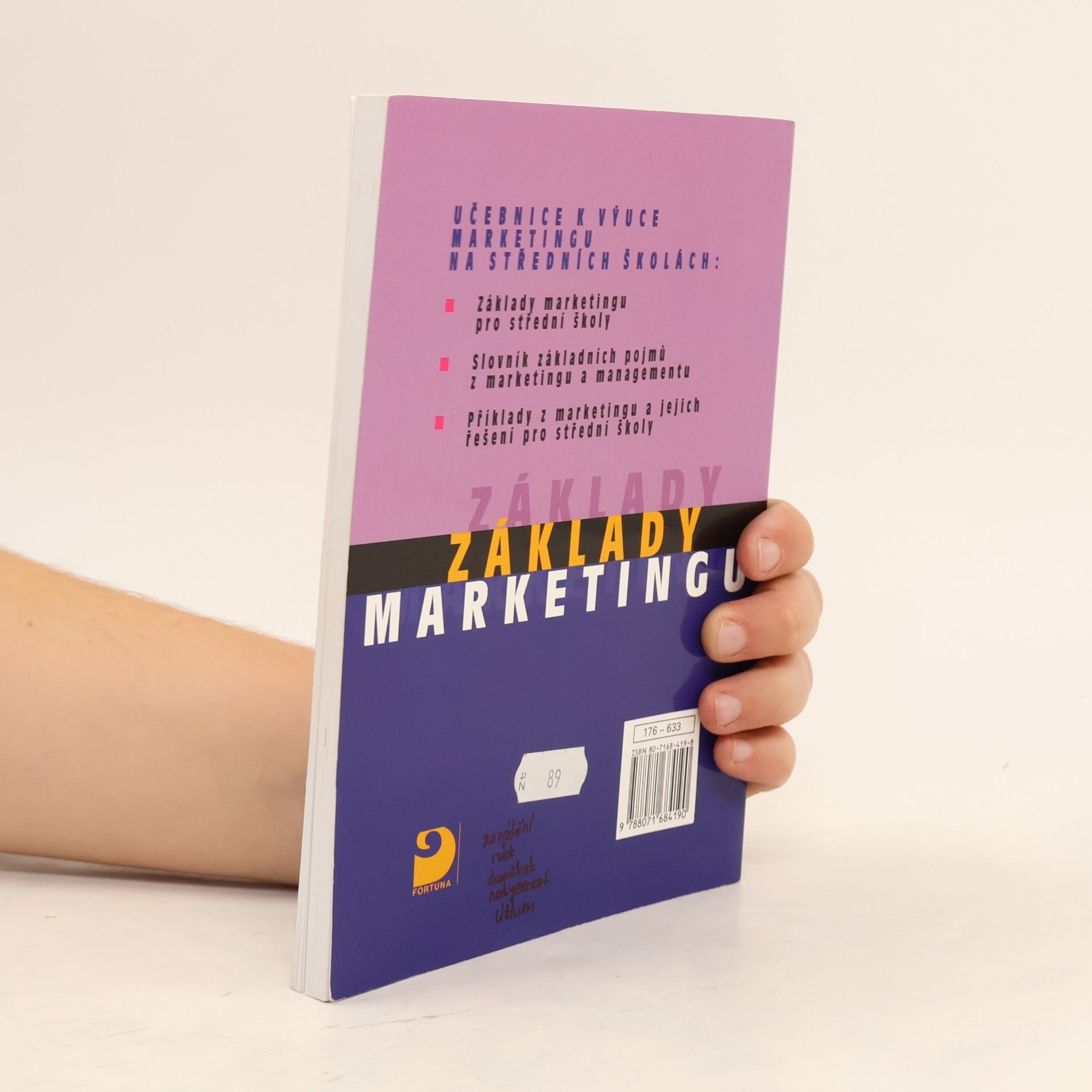 Jitka Vysekalová Základy marketingu pro střední odborné školy