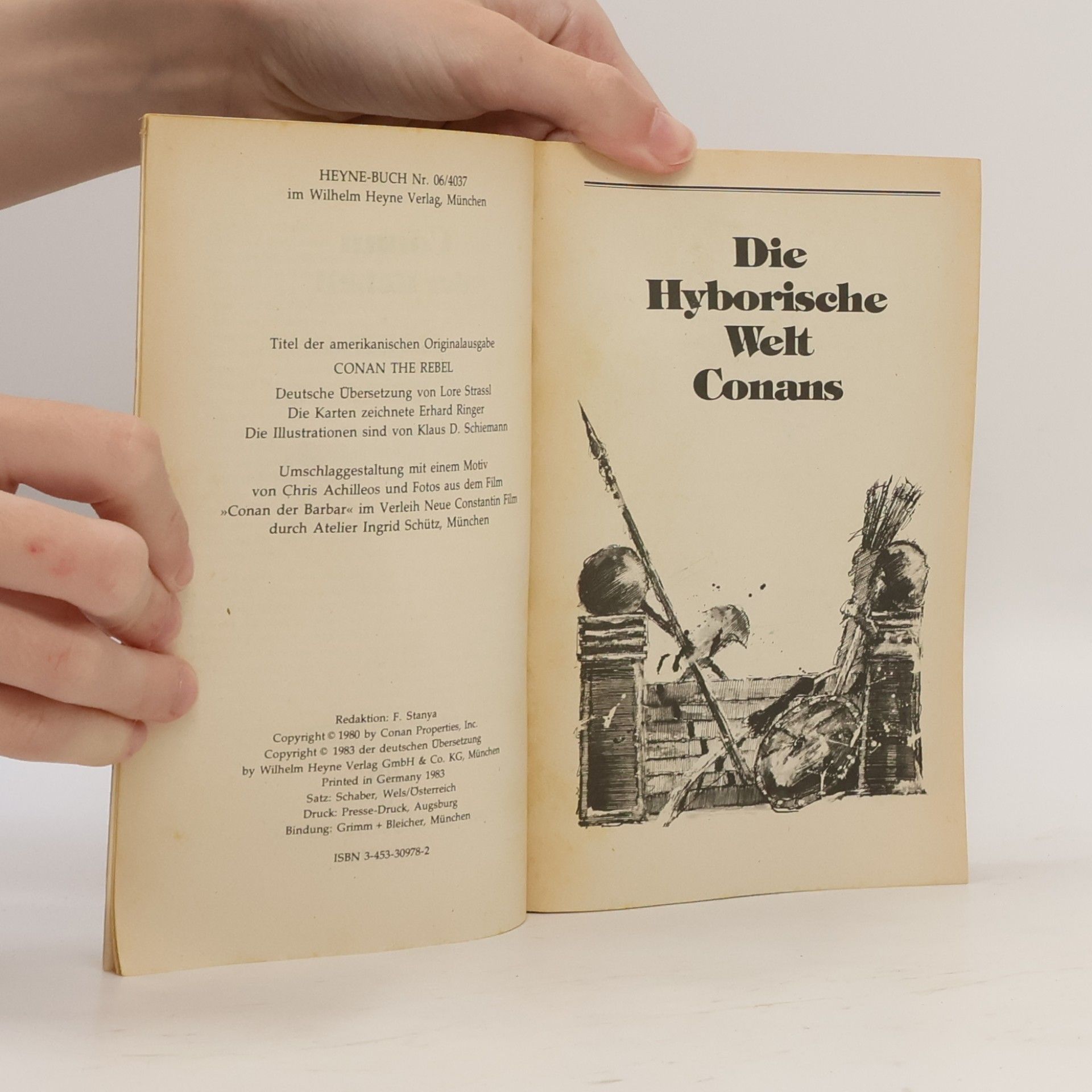 Poul Anderson Conan der Rebell. 7. Band der Conan- Sage.