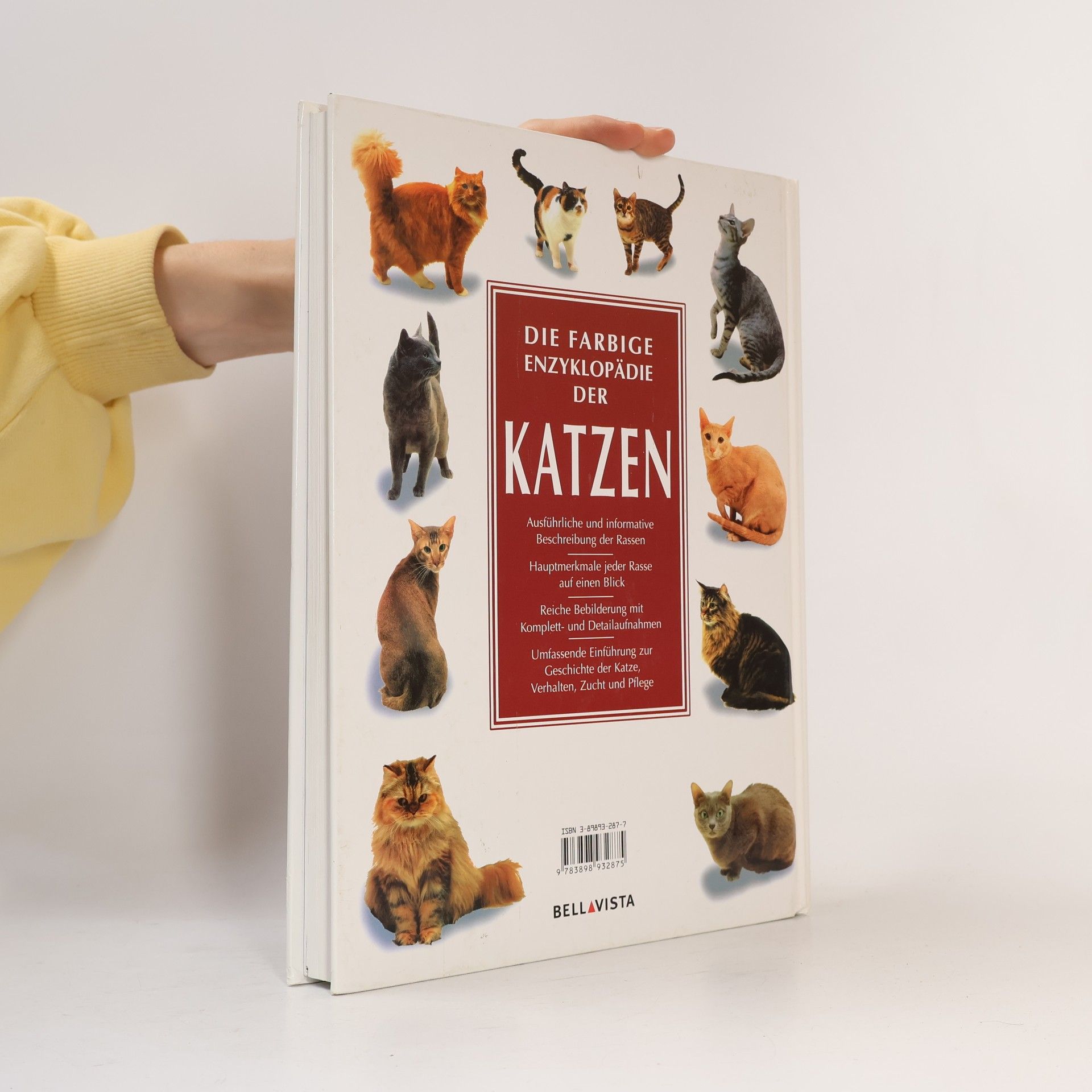 Angela Rixon Die farbige Enzyklopadie der Katzen