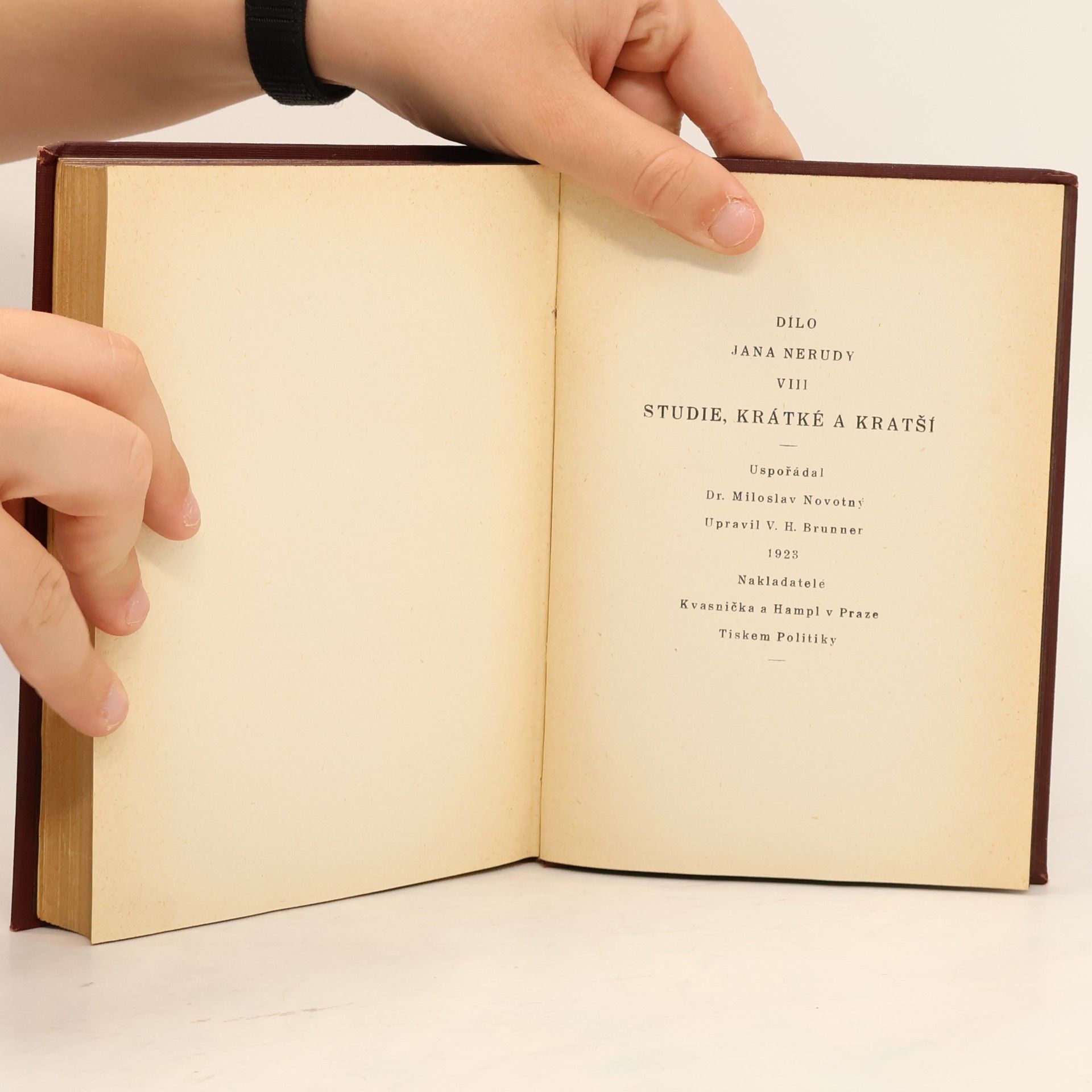 J. Neruda Studie krátké a kratší I