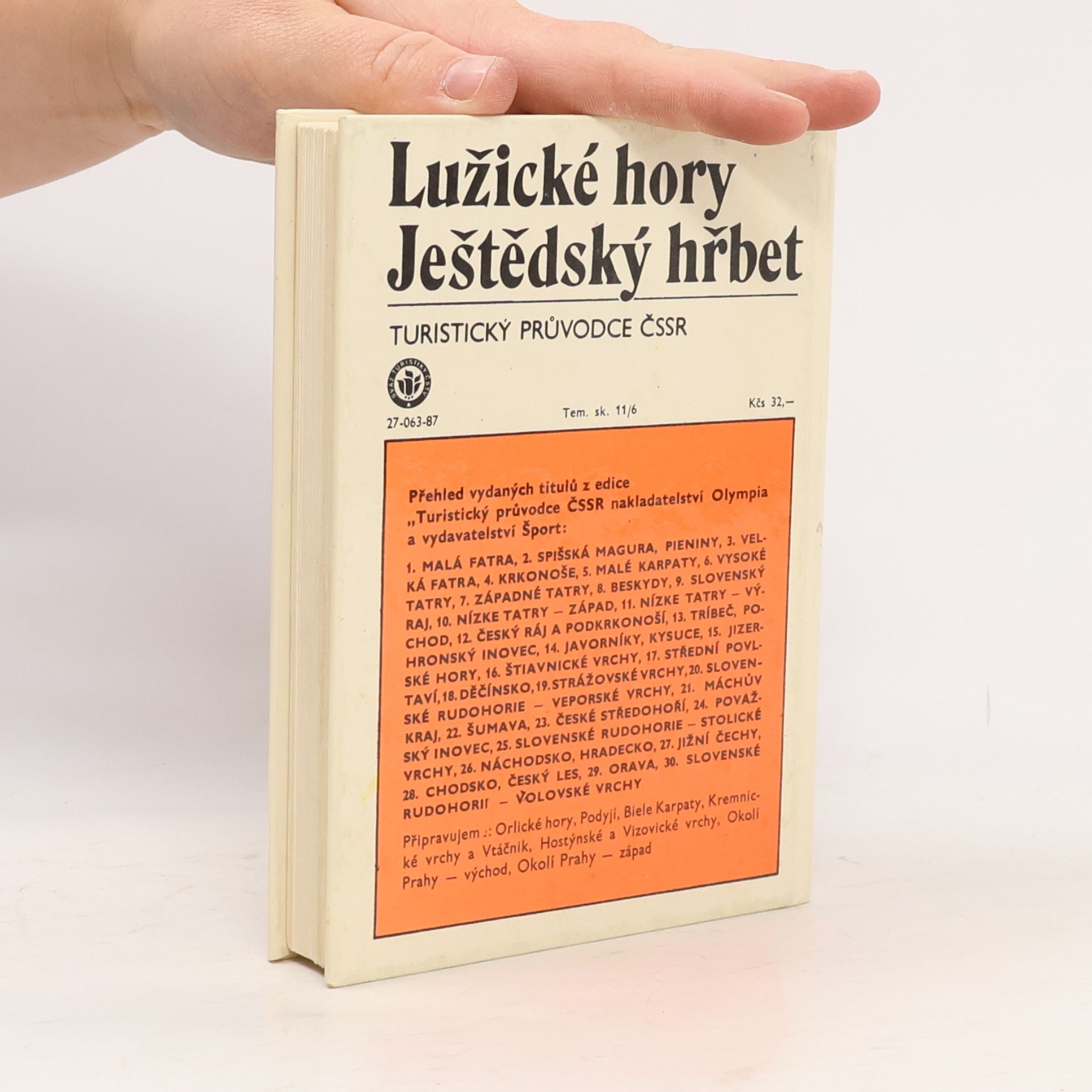 Bohumil Stehlík Lužické hory. Ještědský hřbet