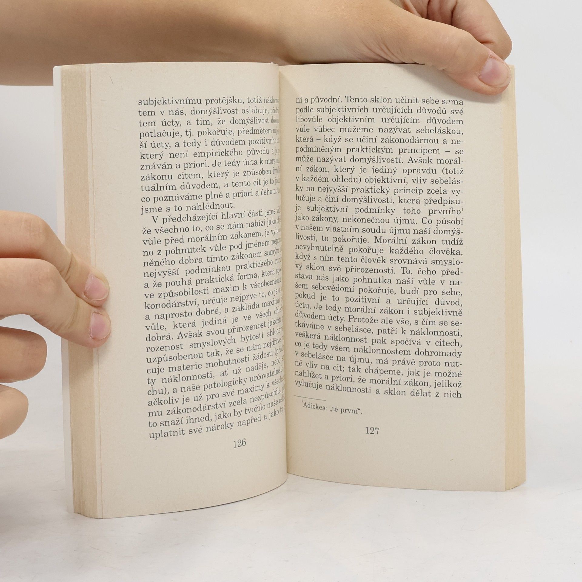 Immanuel Kant Kritika praktického rozumu