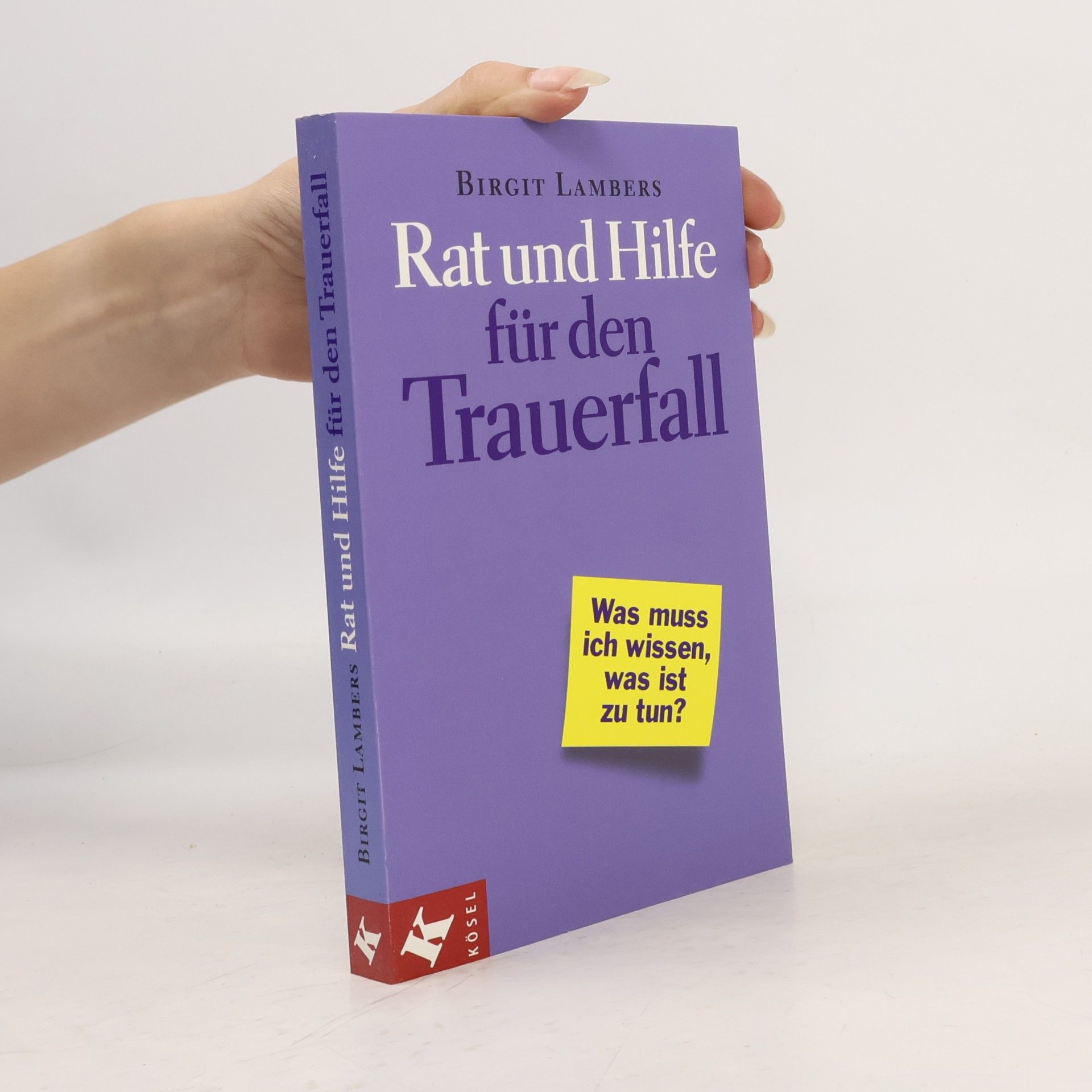 Birgit Lambers Rat und Hilfe für den Trauerfall