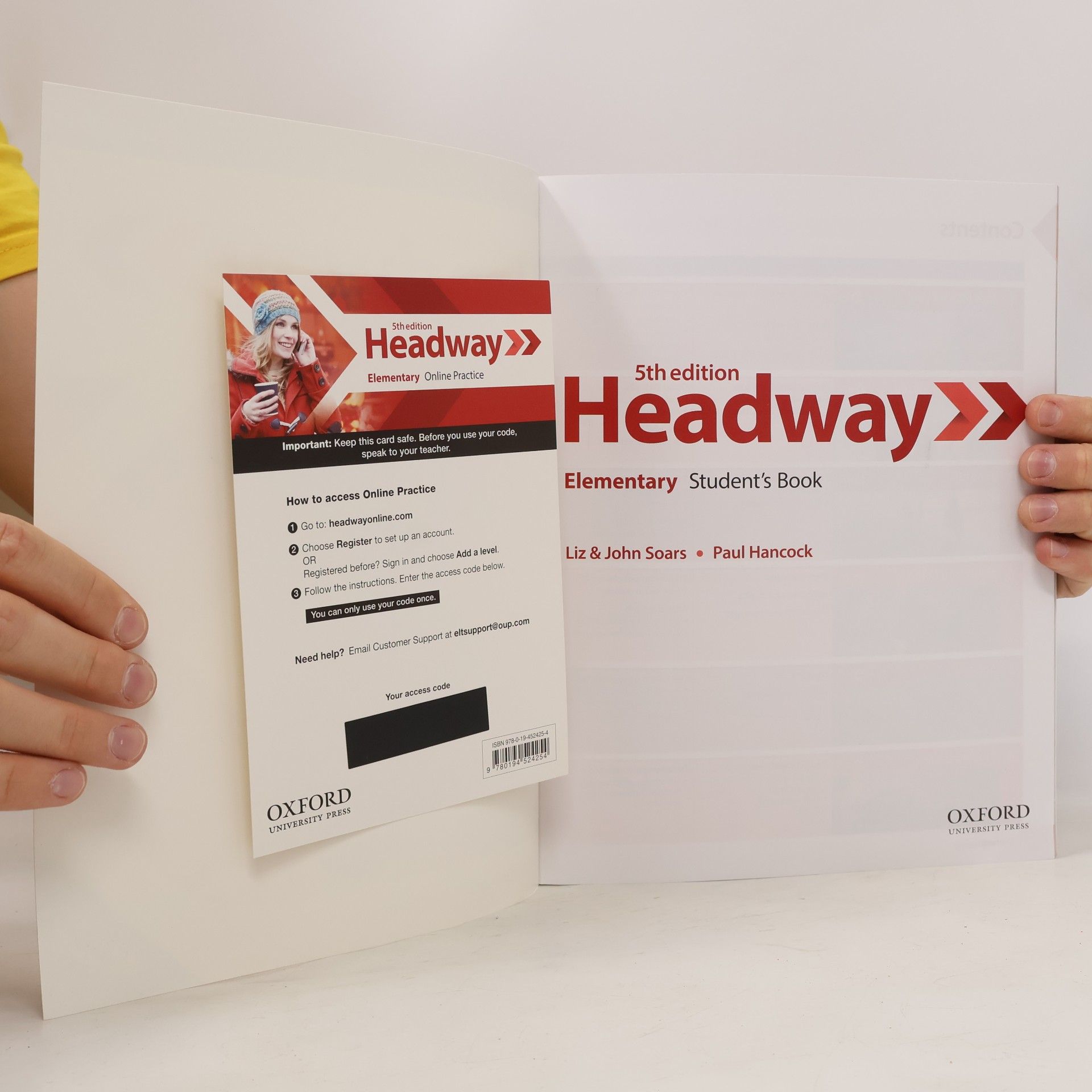 Liz Soars Headway 5th edition. Elementary Student's Book