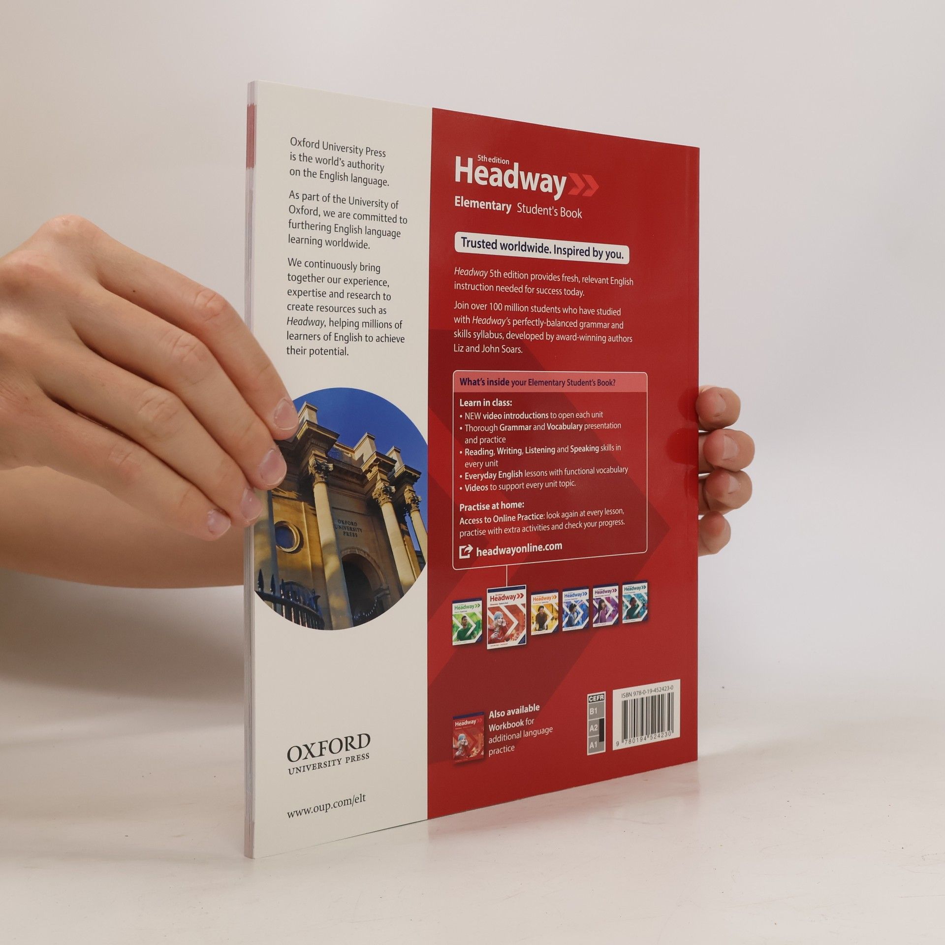 Liz Soars Headway 5th edition. Elementary Student's Book