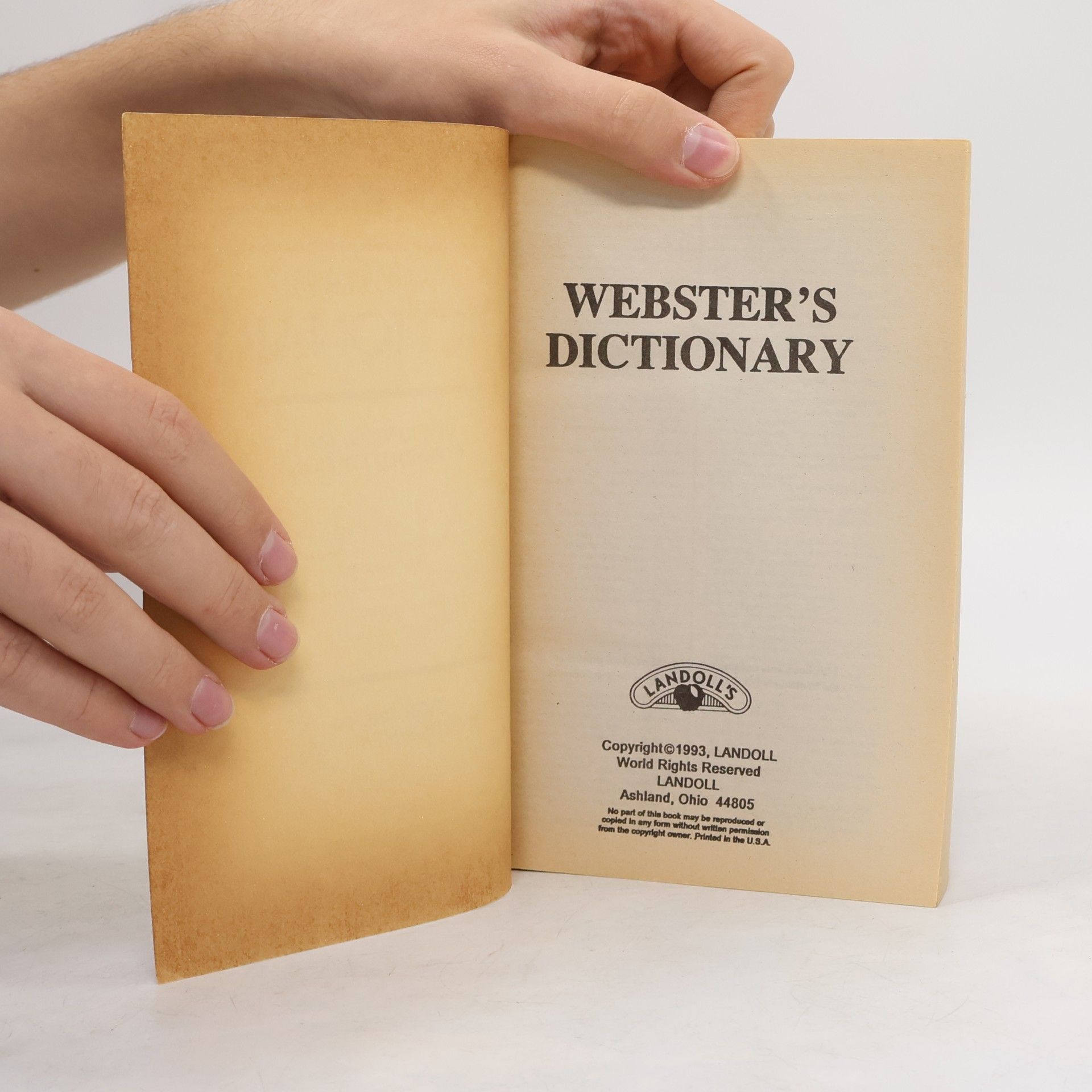 Collectif d'auteurs Webster's Dictionary