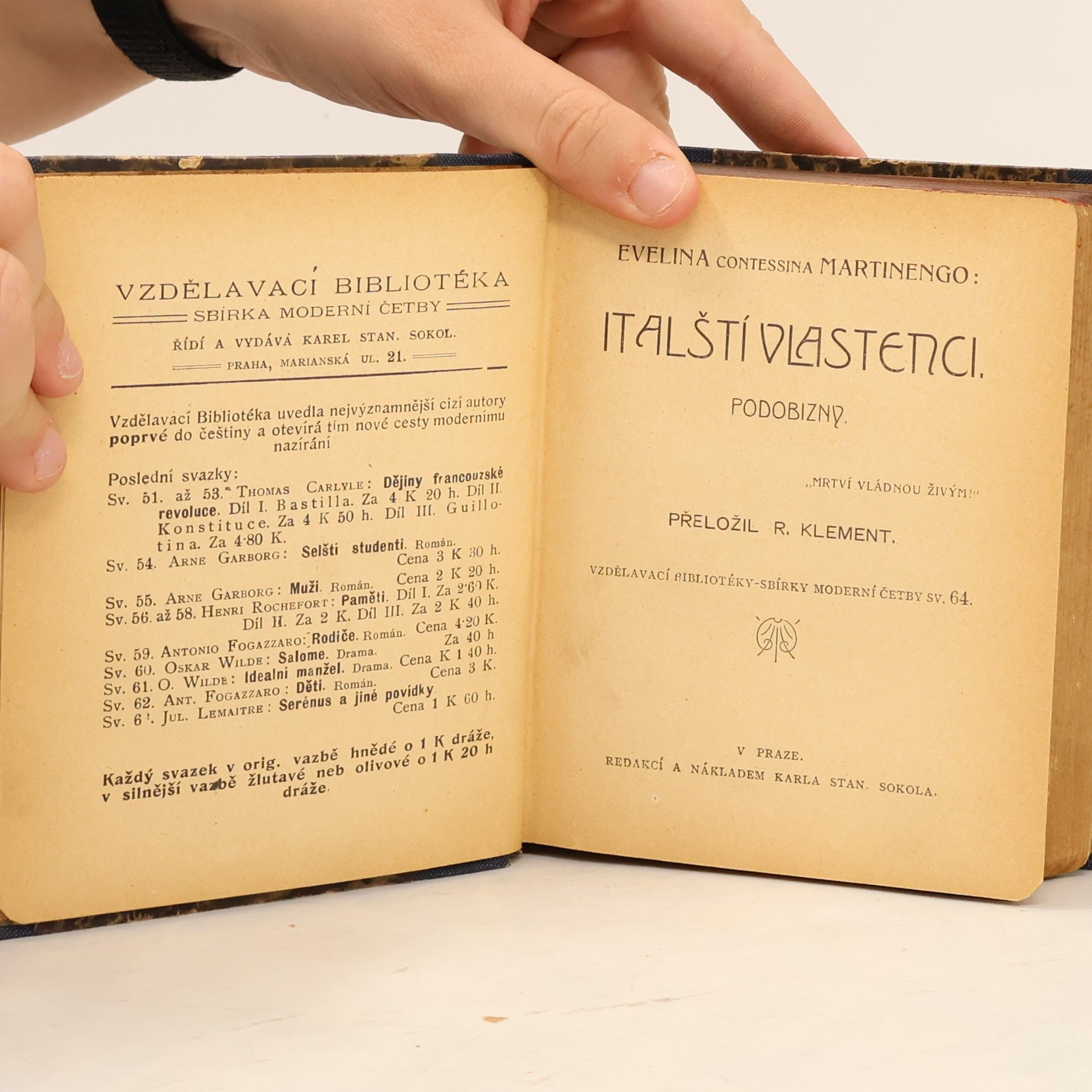 Martinengo Italští vlastenci.