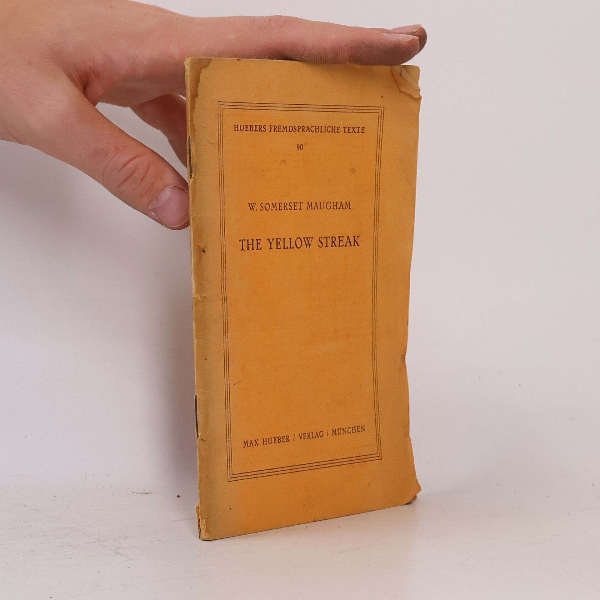 W Somerset Maugham The Yellow Streak