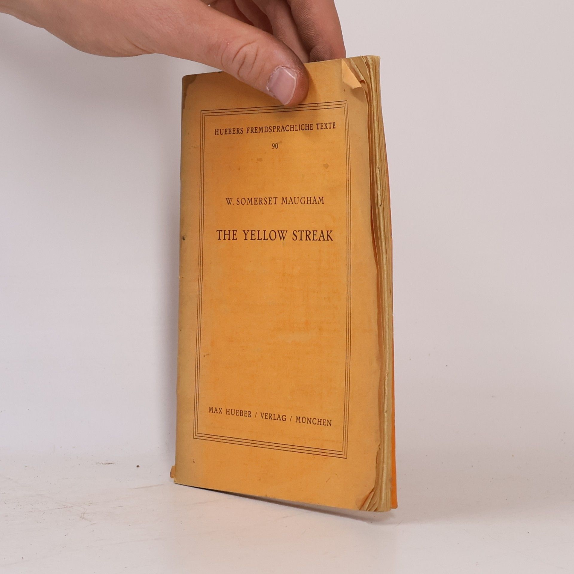 W Somerset Maugham The Yellow Streak