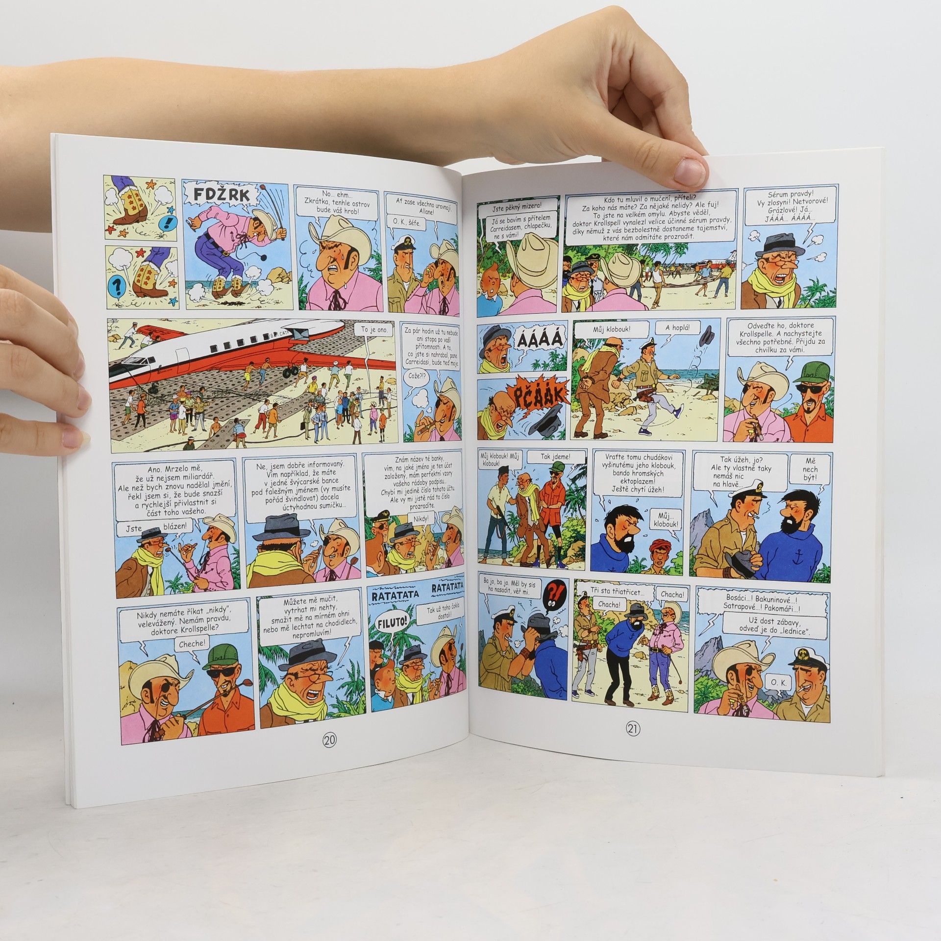 Kateřina Vinšová Tintin 22. Let 714 do Sydney
