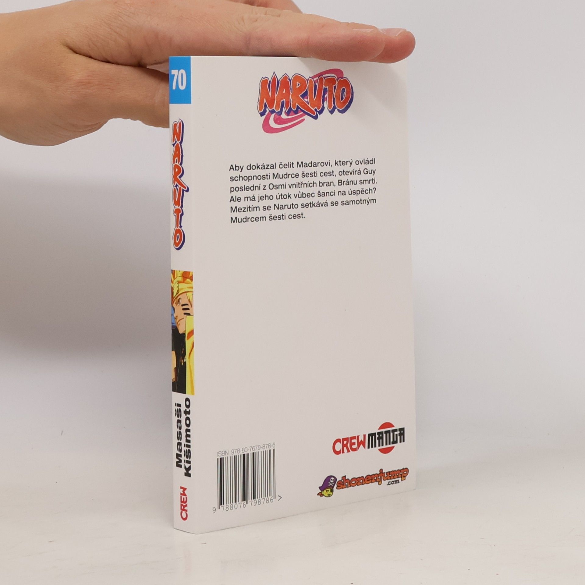 Masashi Kishimoto Naruto a mudrc šesti cest