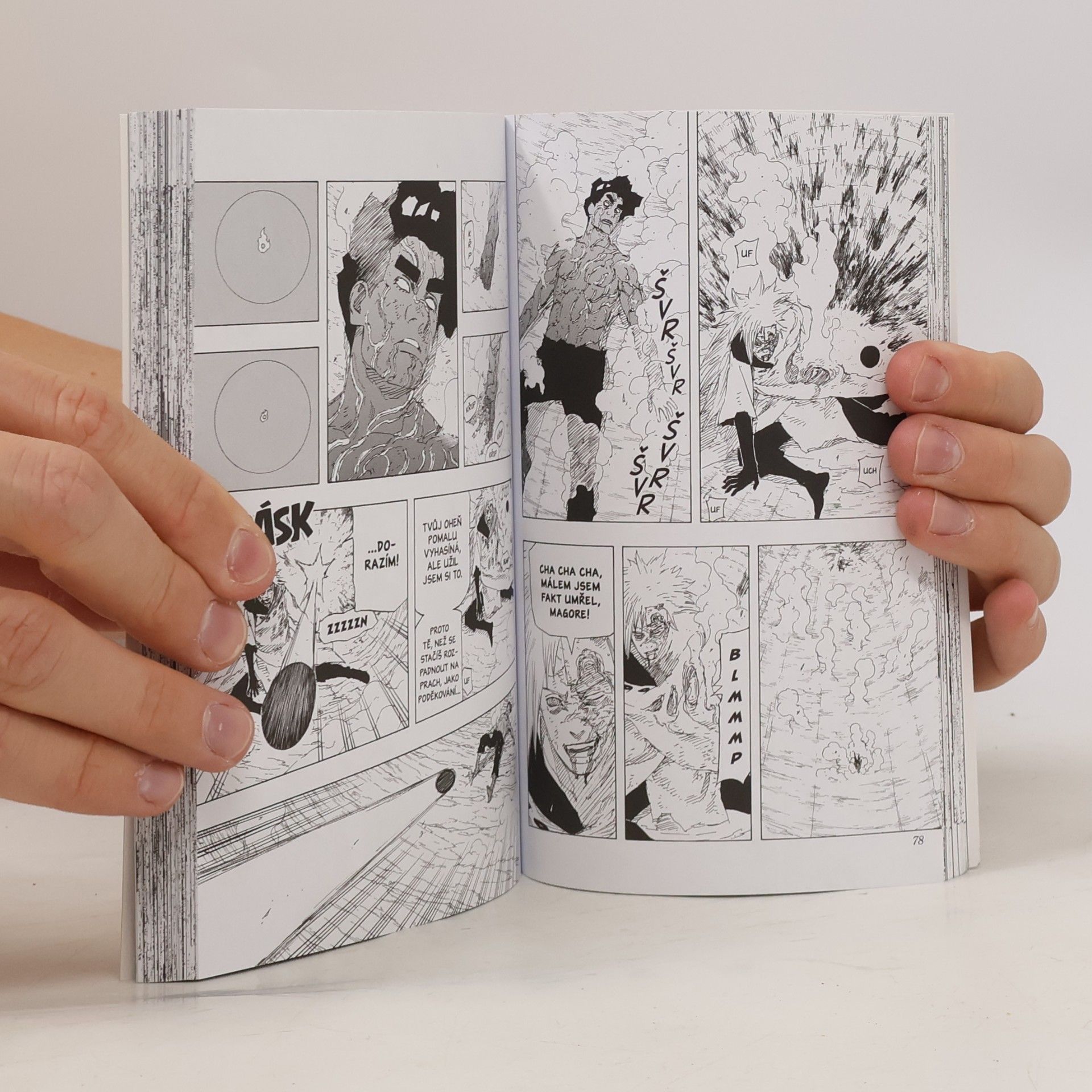 Masashi Kishimoto Naruto a mudrc šesti cest