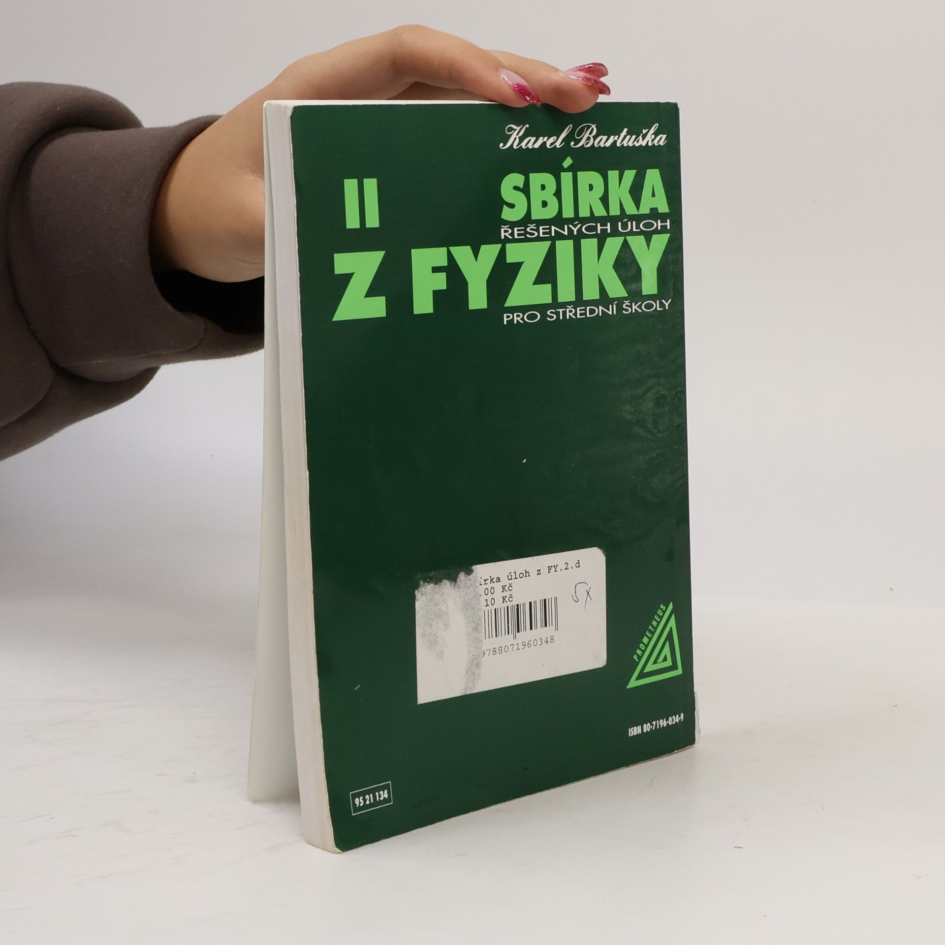 Karel Bartuška Sbírka řešených úloh z fyziky pro střední školy. II, Molekulová fyzika a termika Molekulová fyzika a termik
