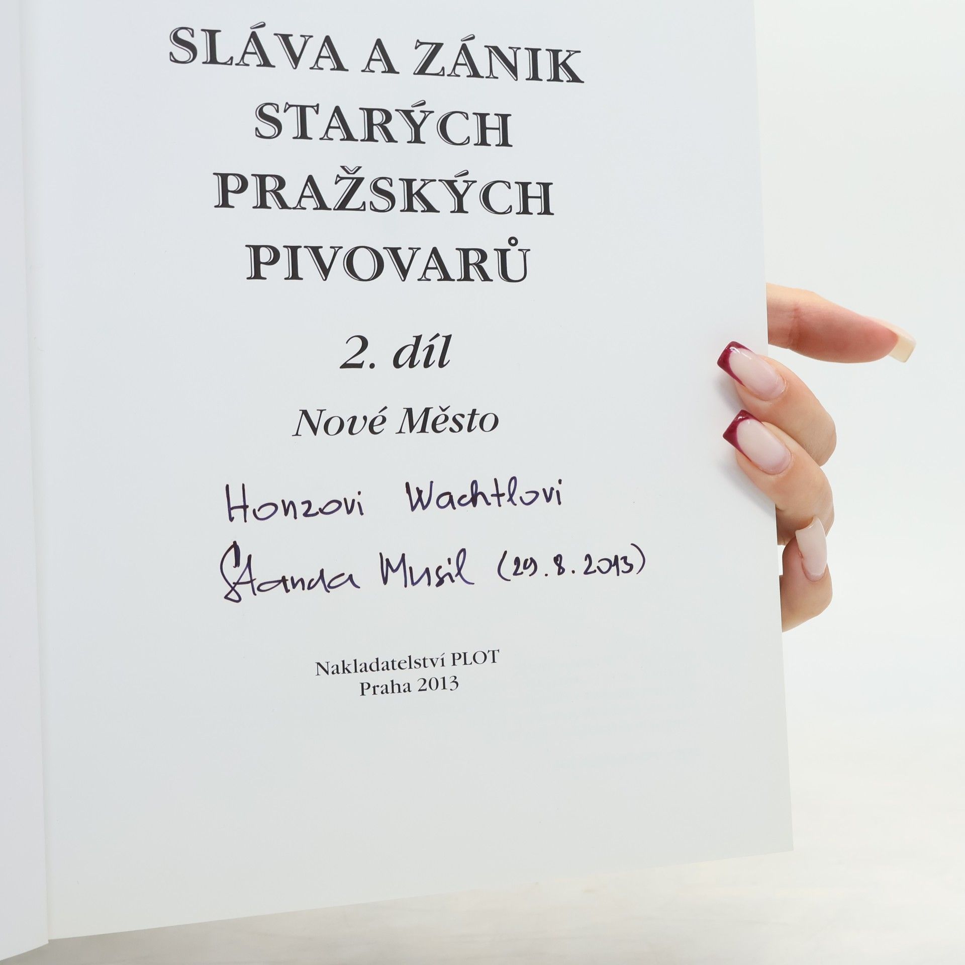 Stanislav Musil Sláva a zánik starých pražských pivovarů. 2. díl, Nové Město